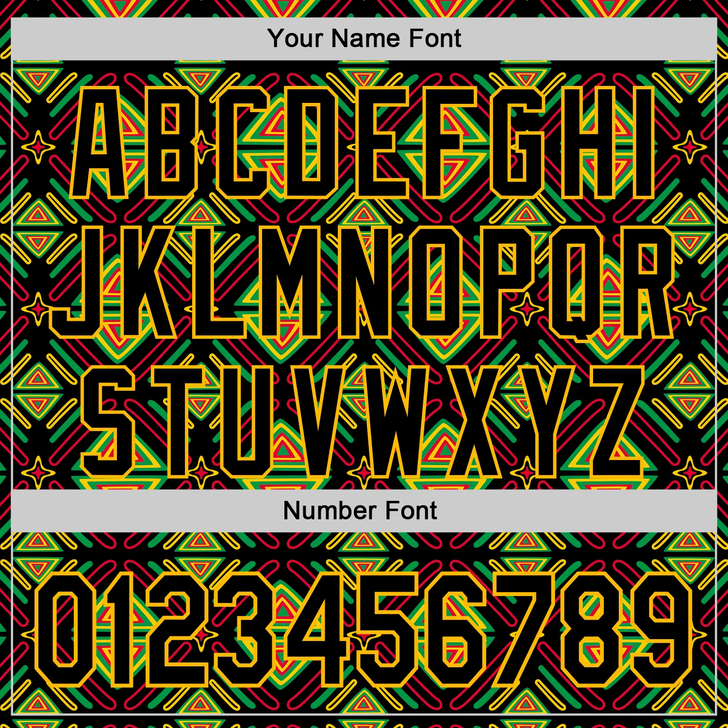 Custom Black Green Red-Gold 3D Pattern Design Black History Month African Ethnicity Style Abstract Geometric Authentic Baseball Jersey - Image 5