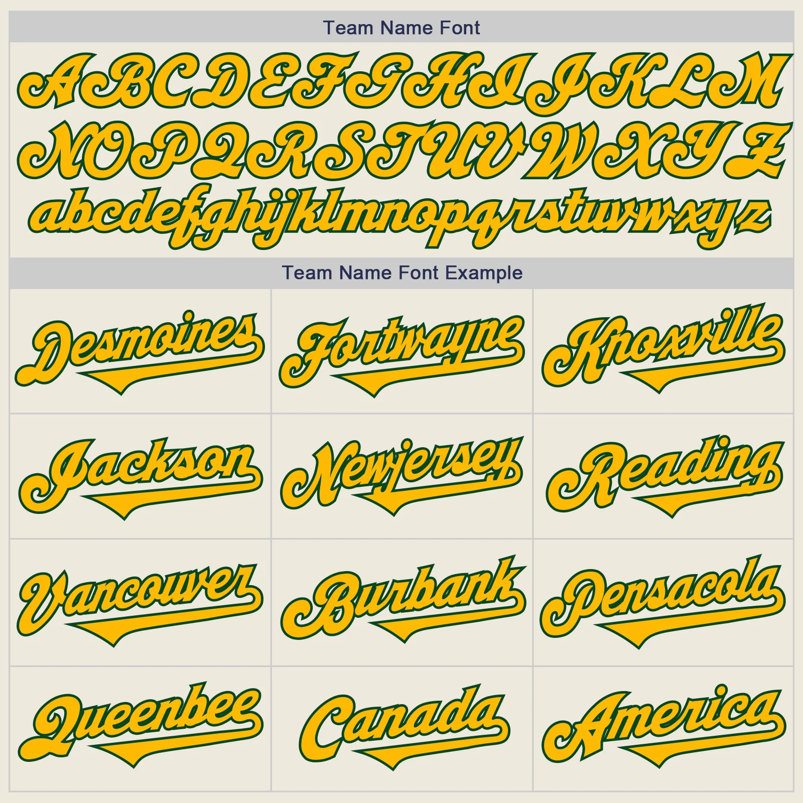 Custom Cream Gold-Green Authentic Two Tone Baseball Jersey - Image 4