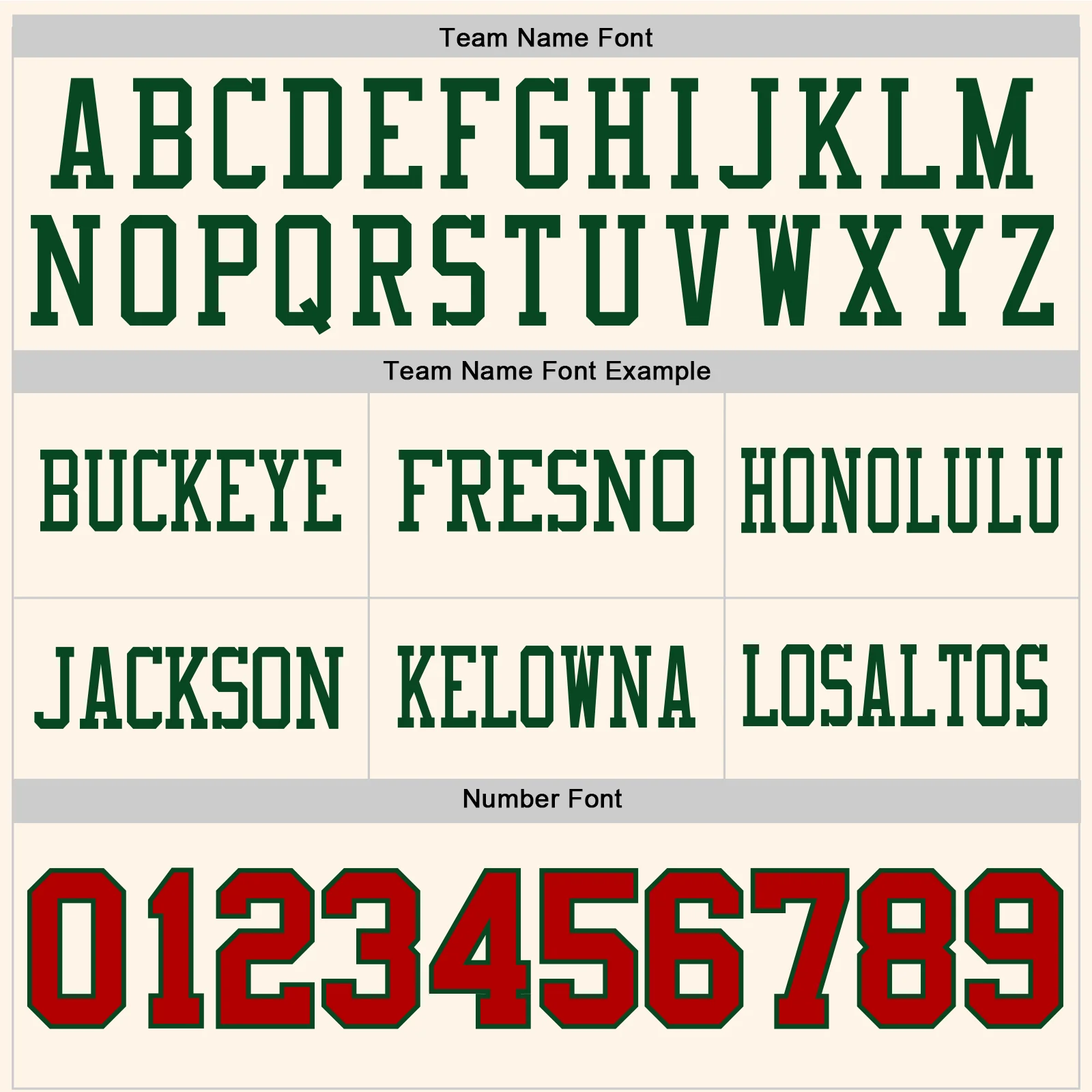 Custom Cream Red-Green Authentic Football Jersey - Image 4