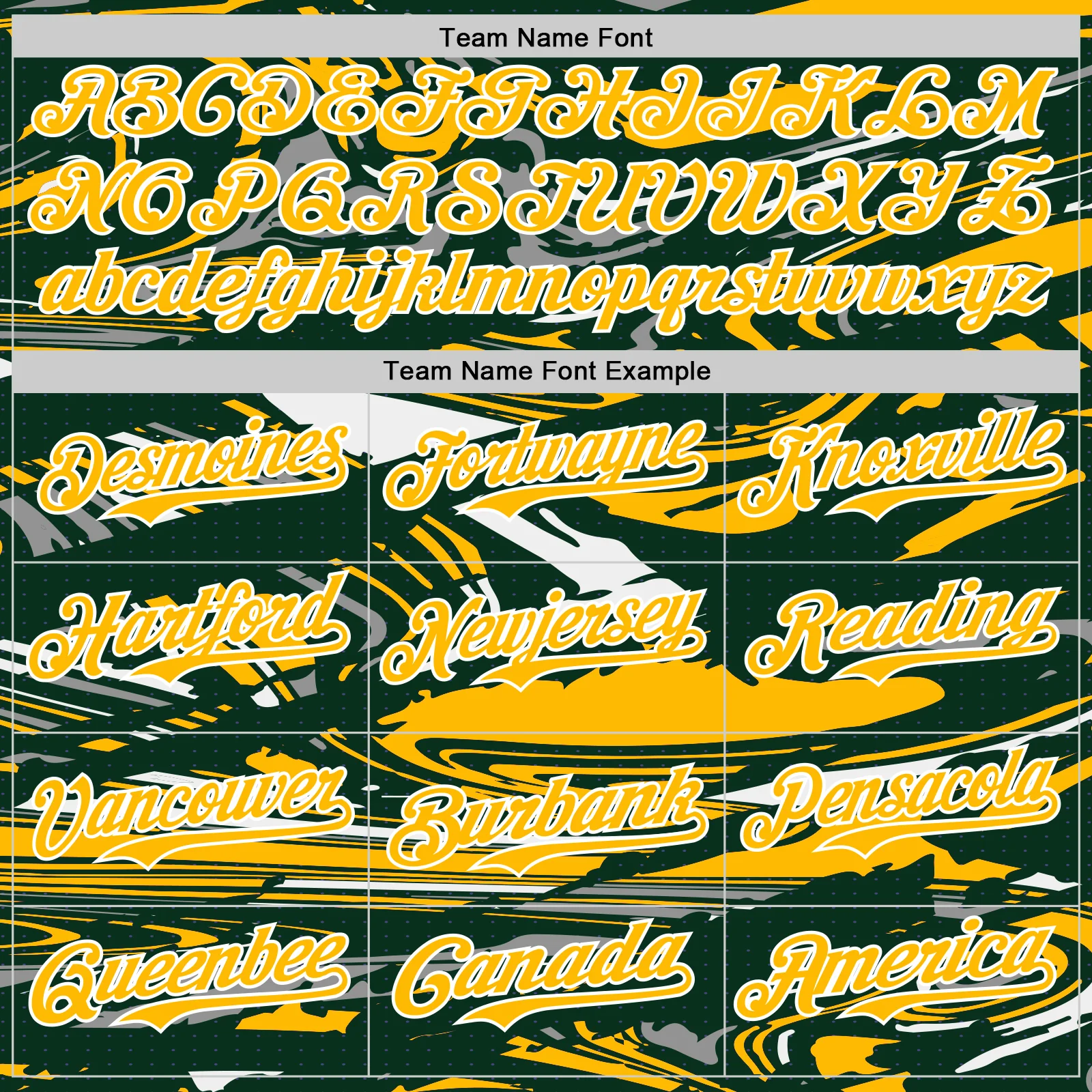 Custom Figure Gold Green-White Fluid Pattern Bomber Full-Snap Varsity Letterman Hoodie Jacket - Image 5