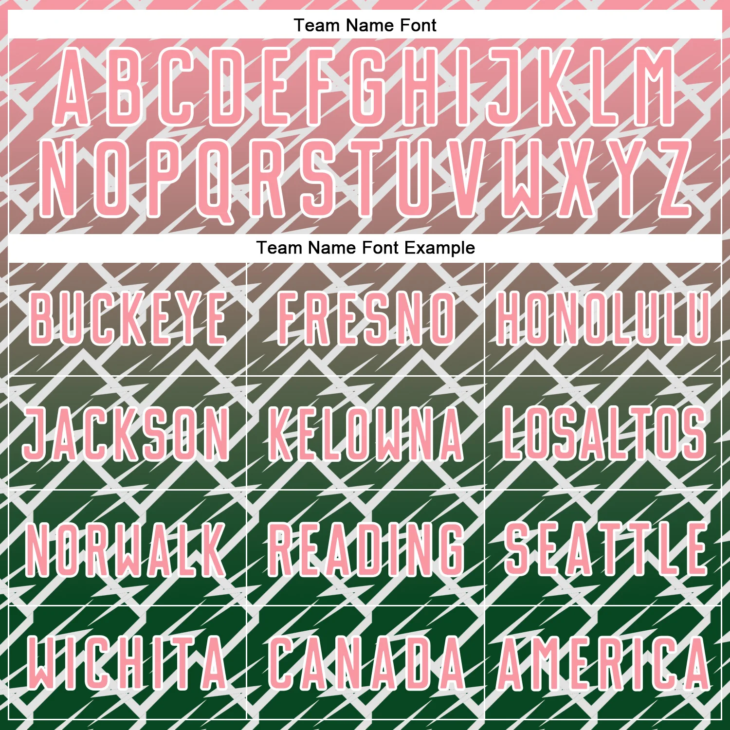 Custom Medium Pink Green-White Lightning Sports Sublimation Soccer Uniform Jersey - Image 5