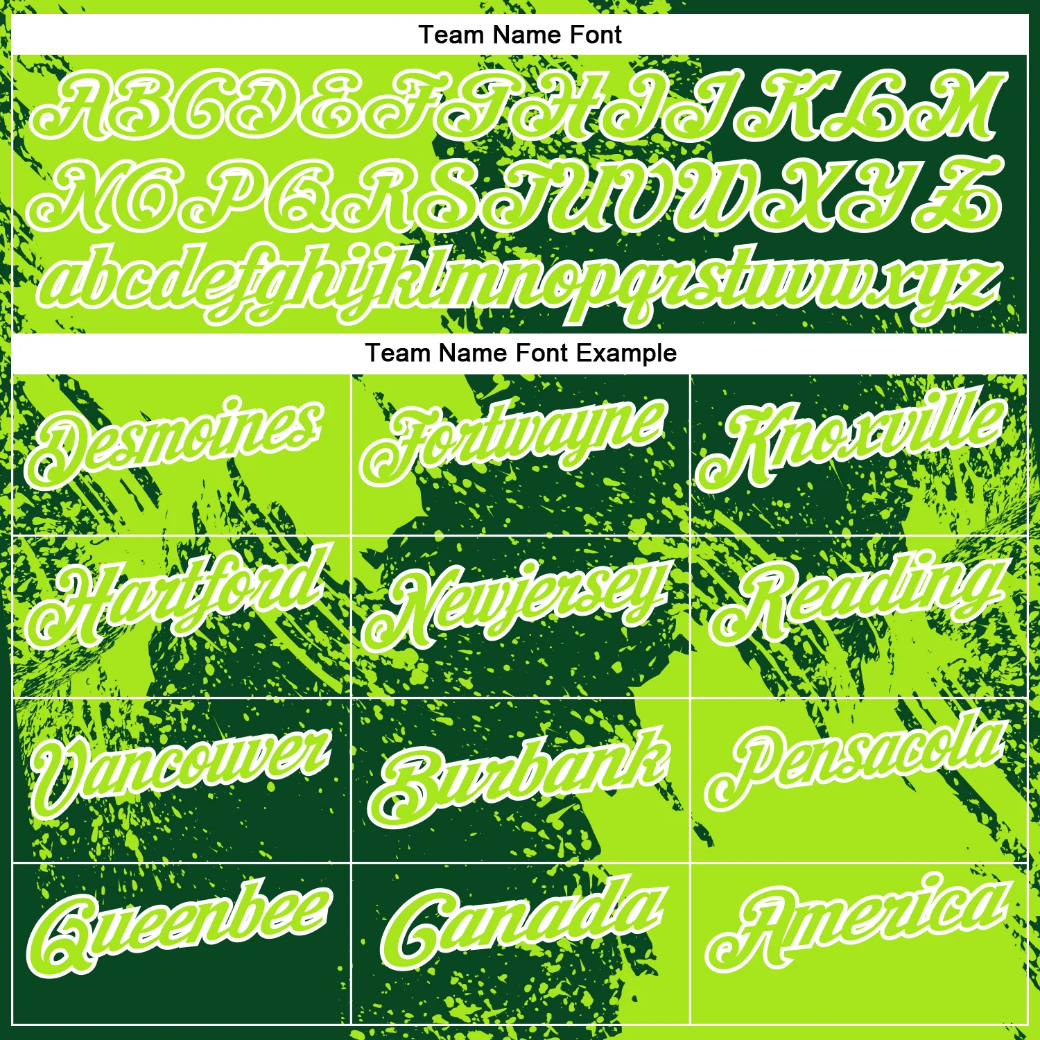 Custom Neon Green Green-White 3D Pattern Design Abstract Brush Stroke Performance Polo Shirt - Image 4
