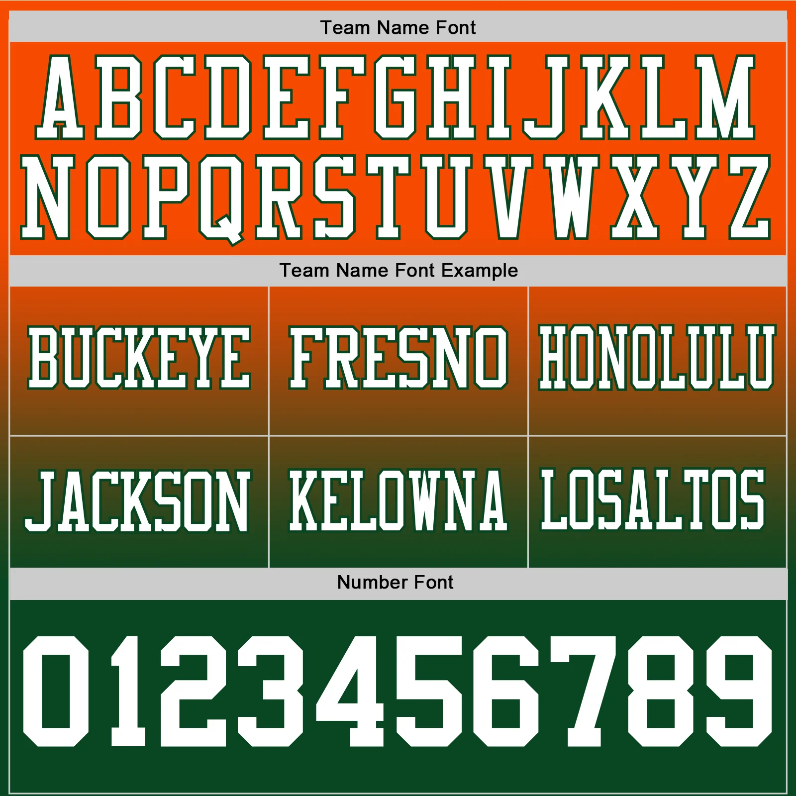 Custom Orange White-Green Authentic Fade Fashion Football Jersey - Image 3