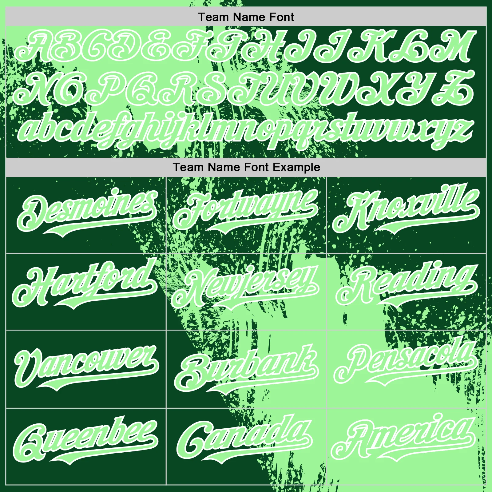 Custom Pea Green Green-White 3D Pattern Design Abstract Brush Stroke Authentic Baseball Jersey - Image 4