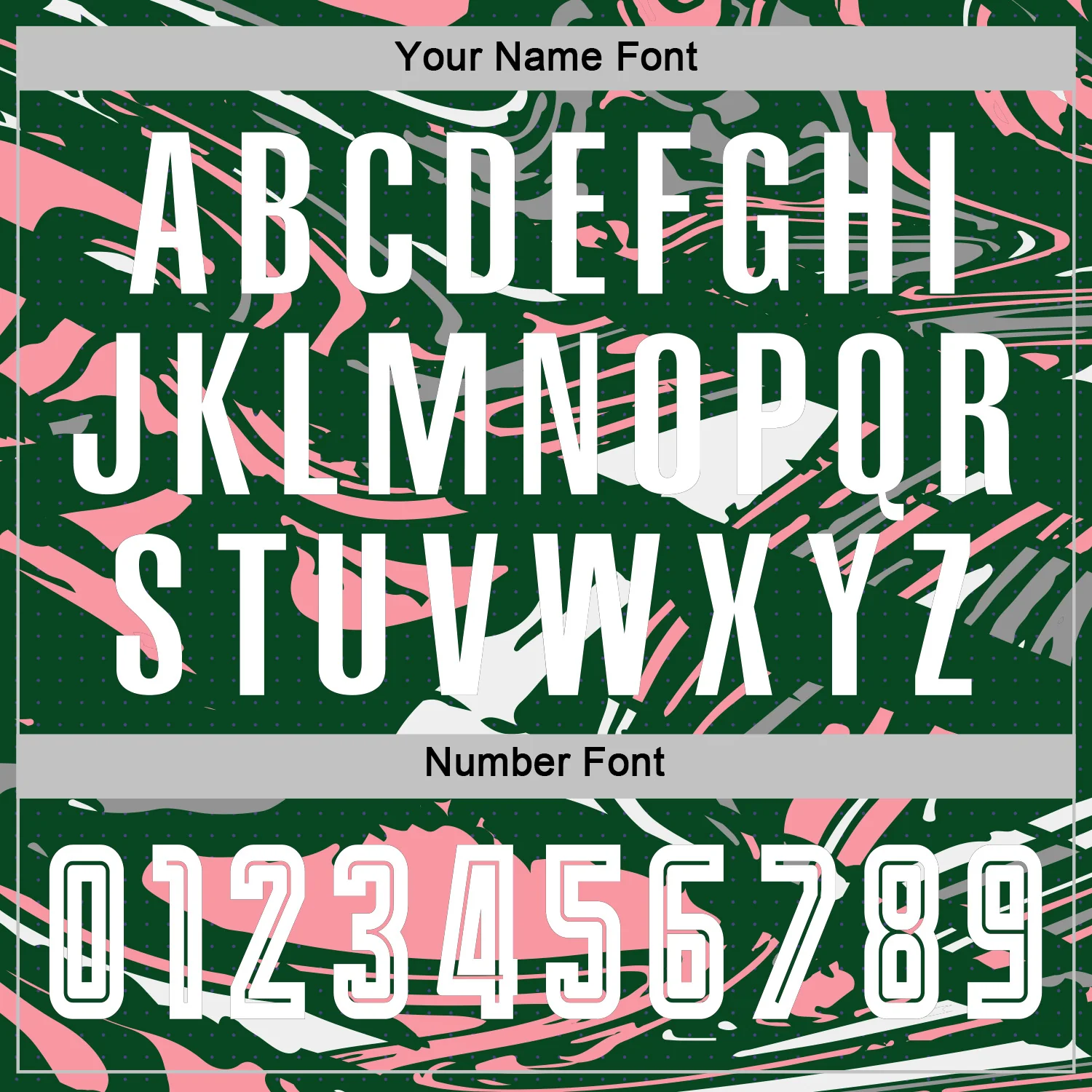 Custom Figure White Green-Medium Pink Fluid Art Splash Sublimation Soccer Uniform Jersey - Image 6