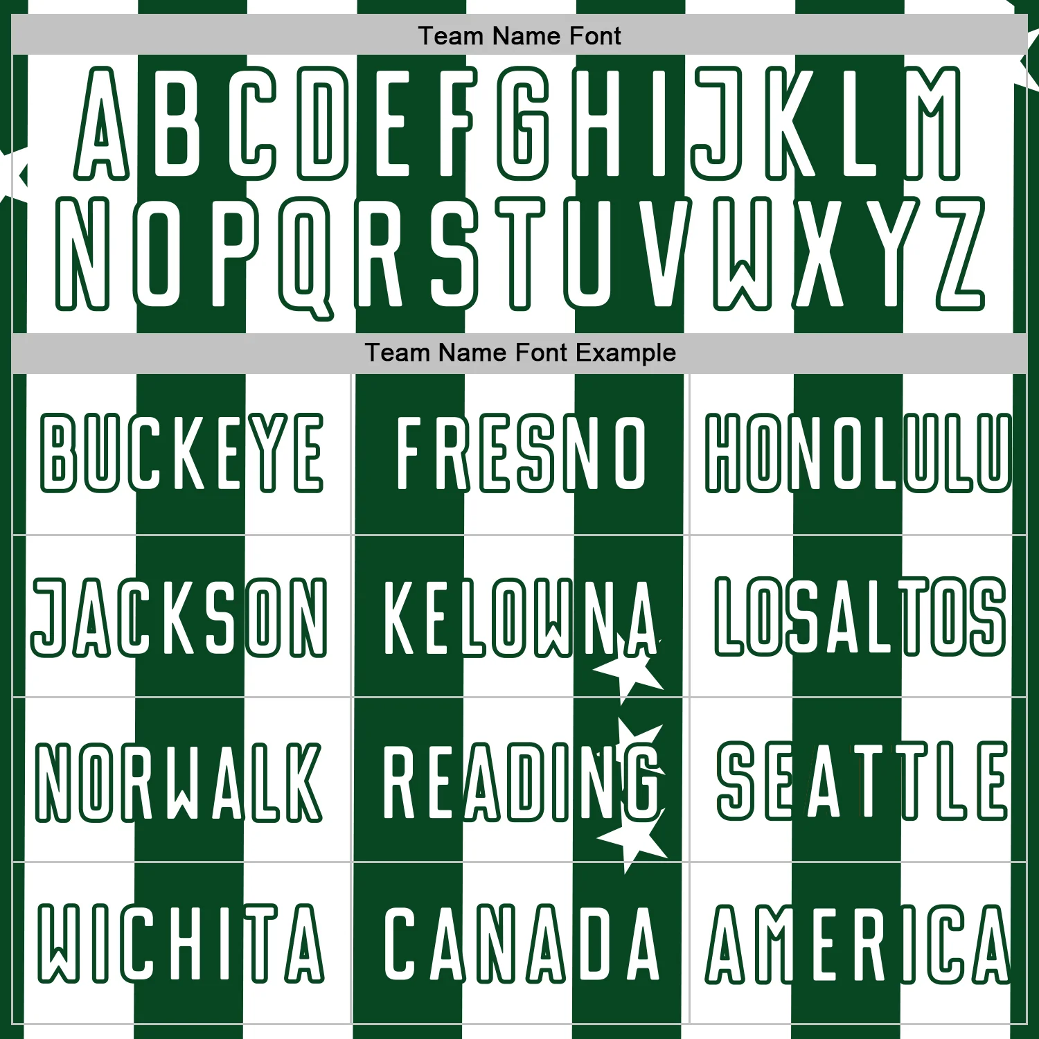 Custom White Green Stars And Stripes Sports Sublimation Soccer Uniform Jersey - Image 5