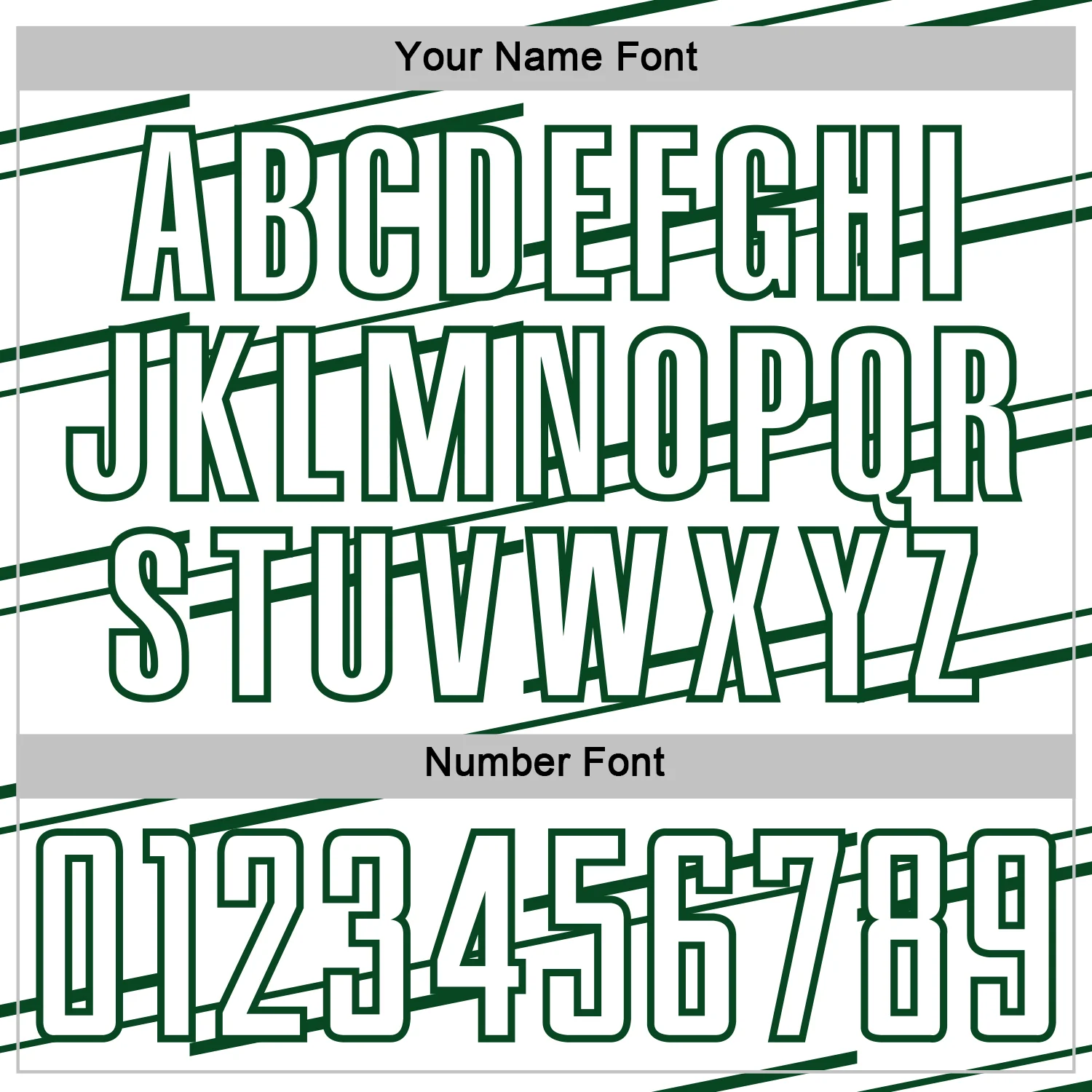 Custom White Green Diagonal Pinstripes Lines Sports Sublimation Soccer Uniform Jersey - Image 6