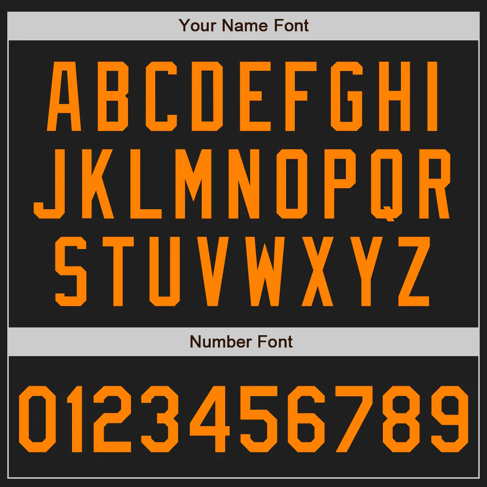 Custom Stitched Black Bay Orange Baseball Pullover Sweatshirt Hoodie - Image 4