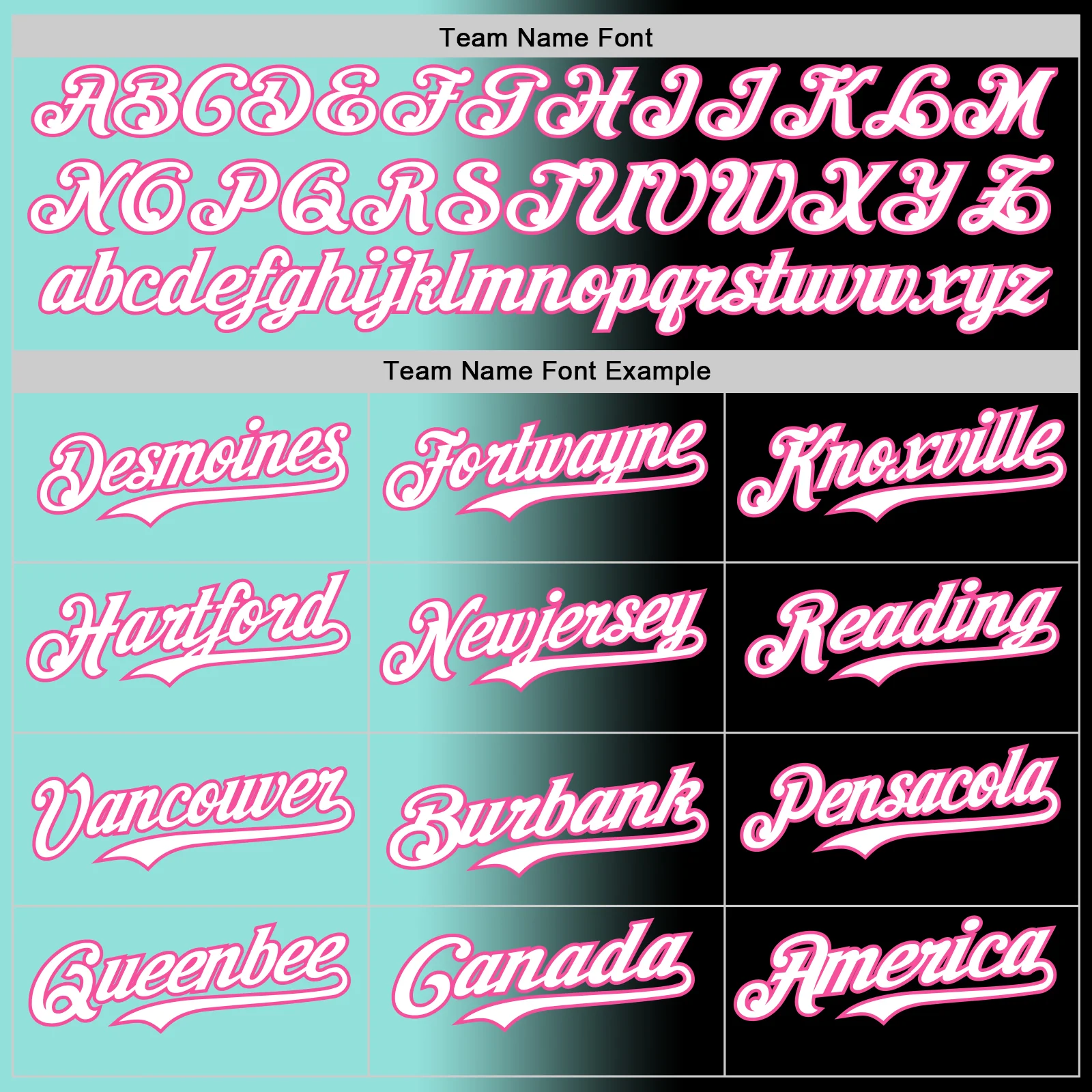 Custom Black White Ice Blue-Pink Authentic Gradient Fashion Baseball Jersey - Image 4