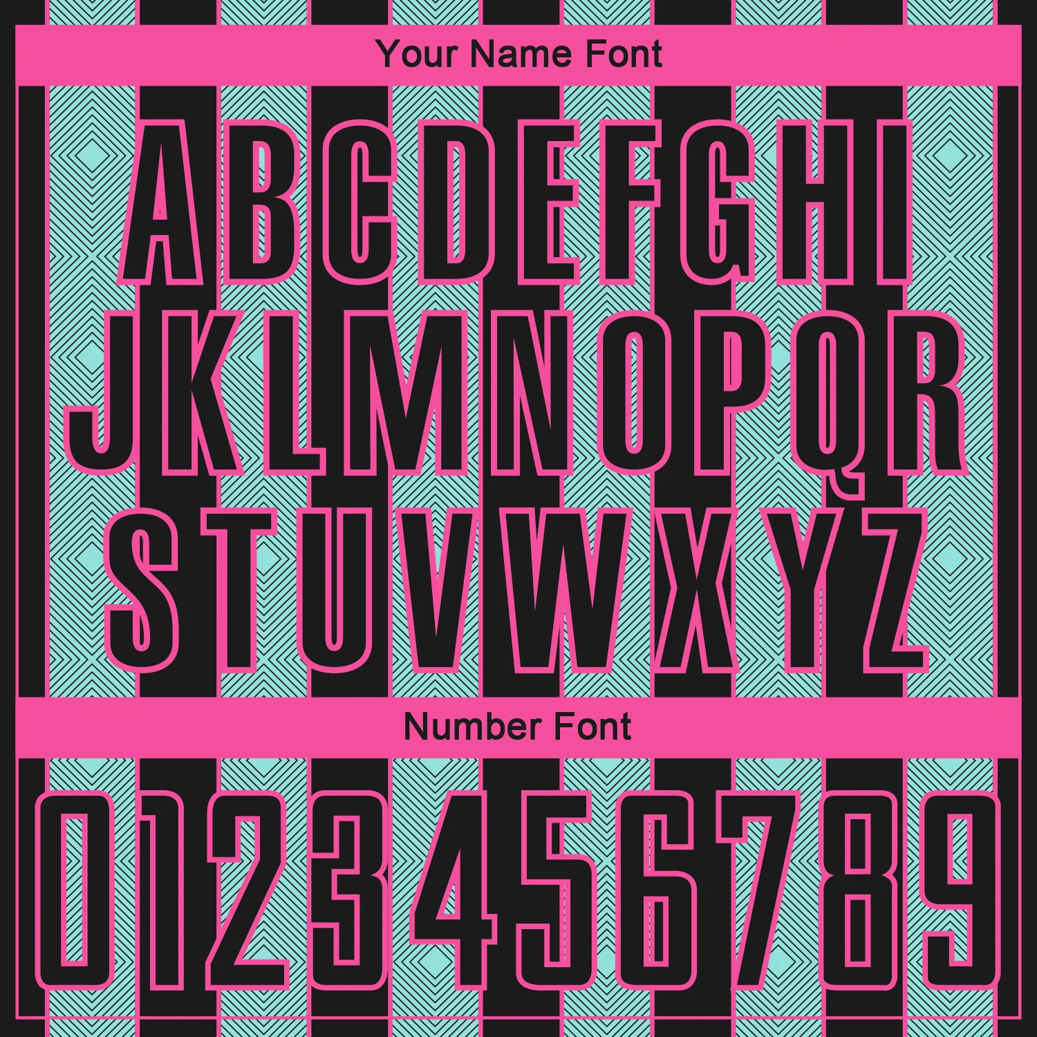 Custom Black Ice Blue-Pink Pinstripe Line Sports Sublimation Soccer Uniform Jersey - Image 6