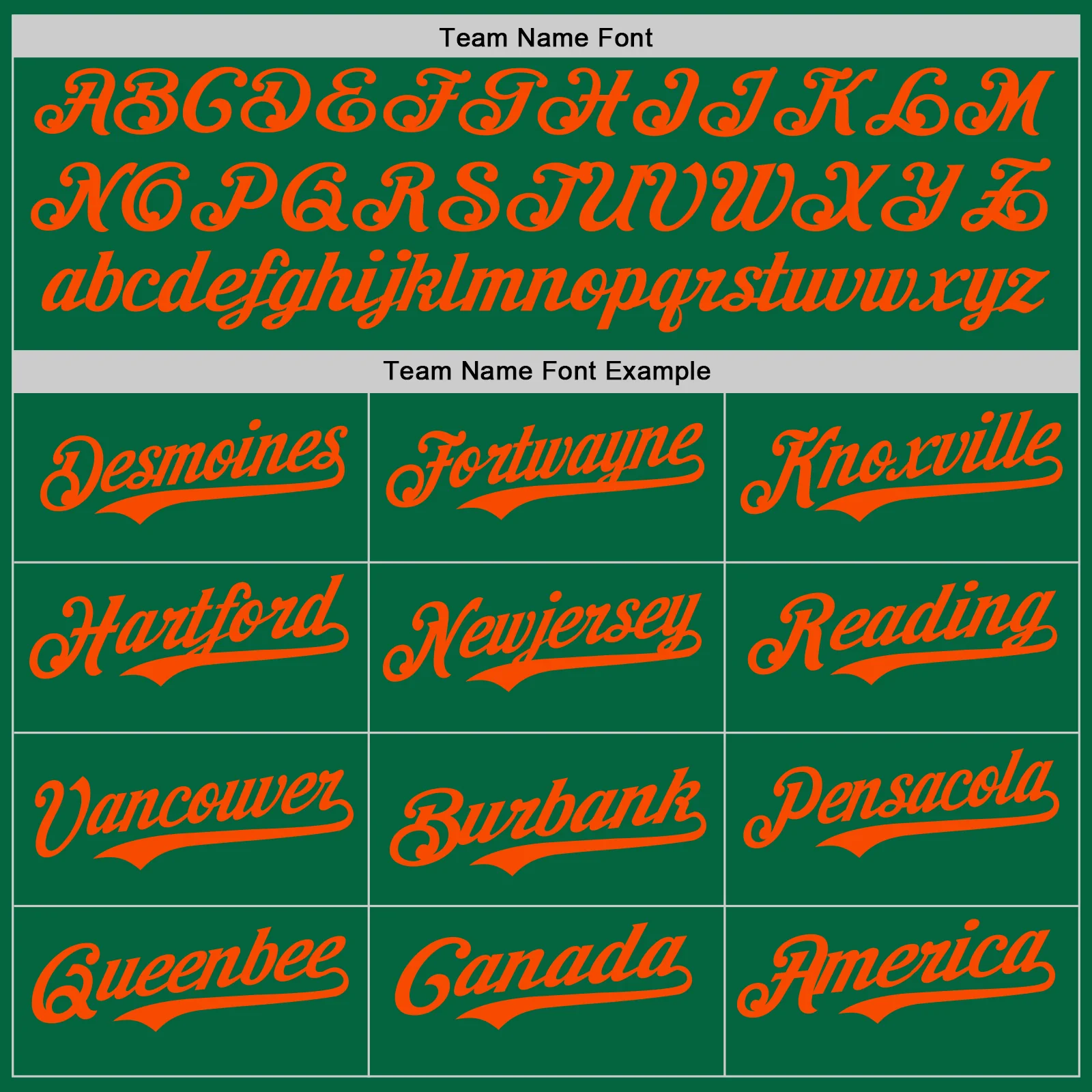 Custom Kelly Green Orange Authentic Baseball Jersey - Image 4
