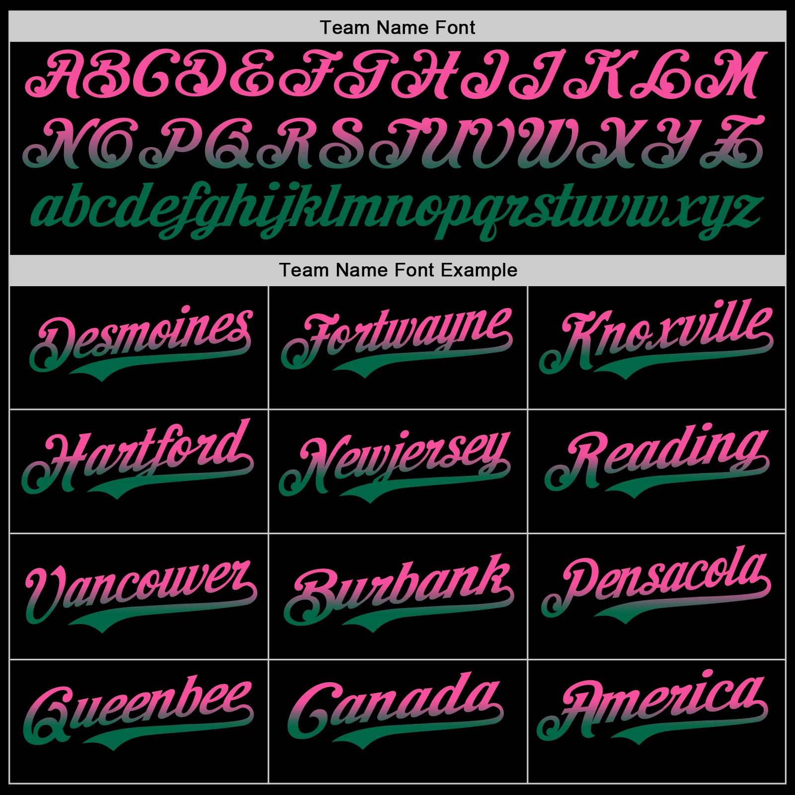 Custom Black Pink-Kelly Green Authentic Fade Fashion Baseball Jersey - Image 4