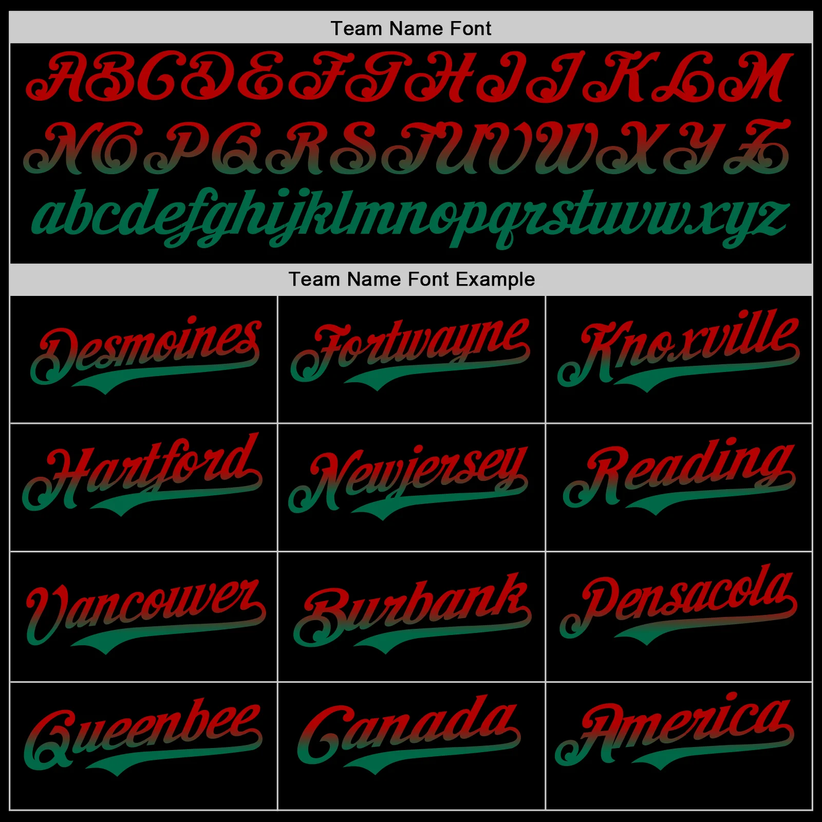 Custom Black Red-Kelly Green Authentic Fade Fashion Baseball Jersey - Image 4