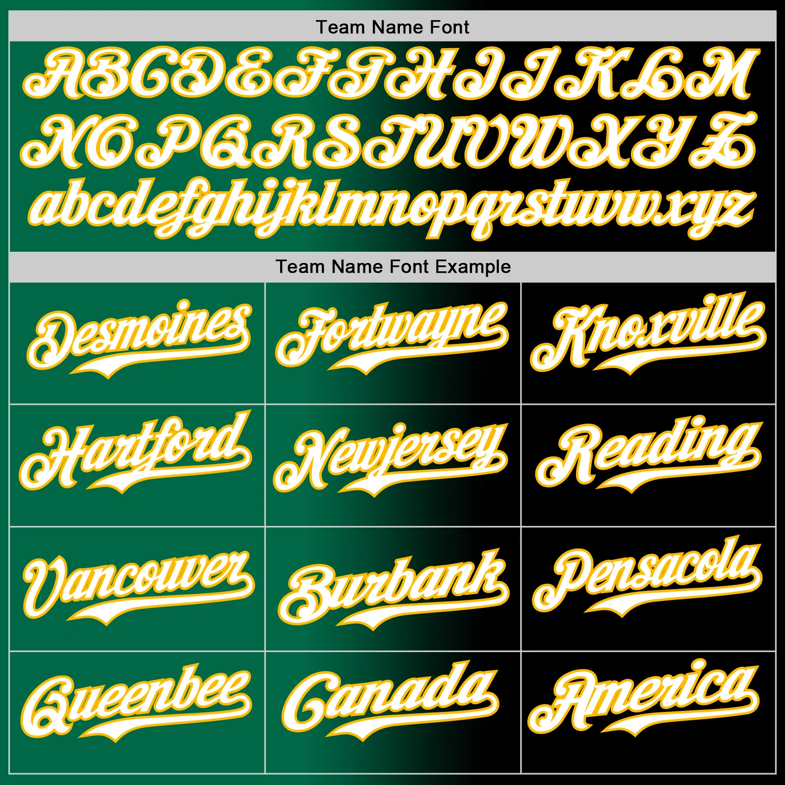 Custom Black White Kelly Green-Gold Authentic Gradient Fashion Baseball Jersey - Image 4