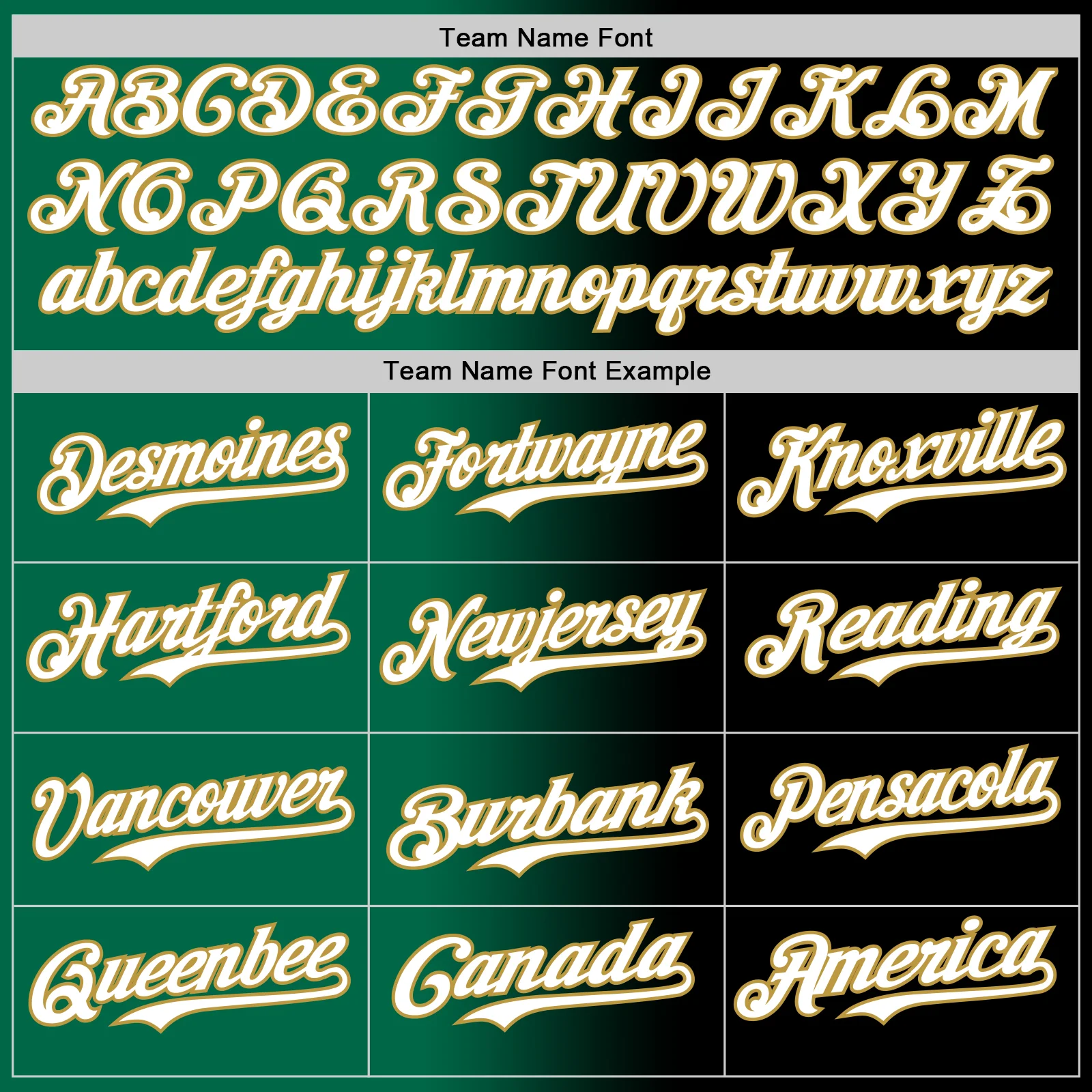 Custom Black White Kelly Green-Old Gold Authentic Gradient Fashion Baseball Jersey - Image 4