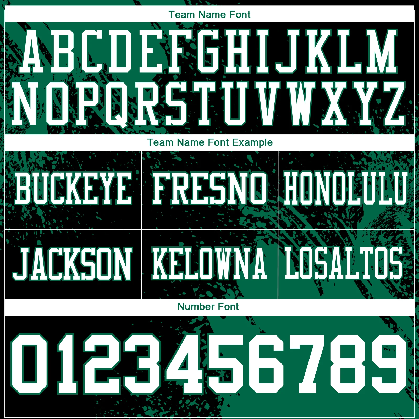 Custom Black White-Kelly Green 3D Pattern Abstract Brush Stroke Authentic Football Jersey - Image 3