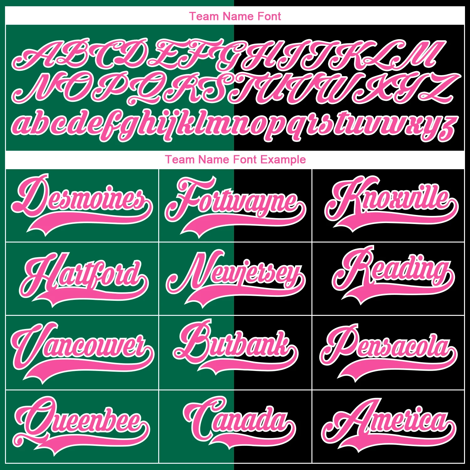 Custom Black Pink Kelly Green-White Split Fashion Hockey Lace Neck Jersey - Image 6