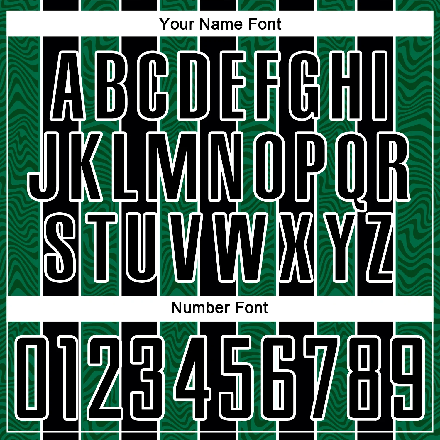 Custom Black Kelly Green-White Line Sublimation Soccer Uniform Jersey - Image 6
