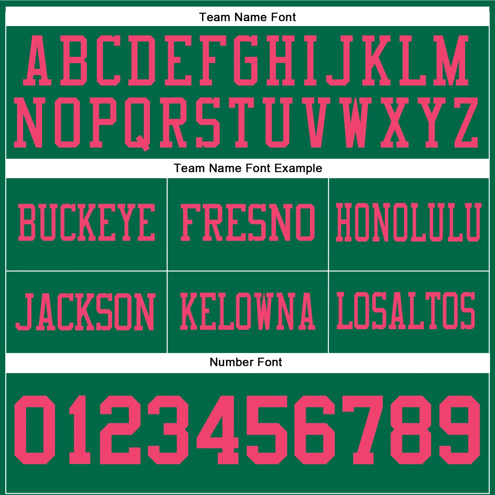 Custom Kelly Green Neon Pink Authentic Football Jersey - Image 4