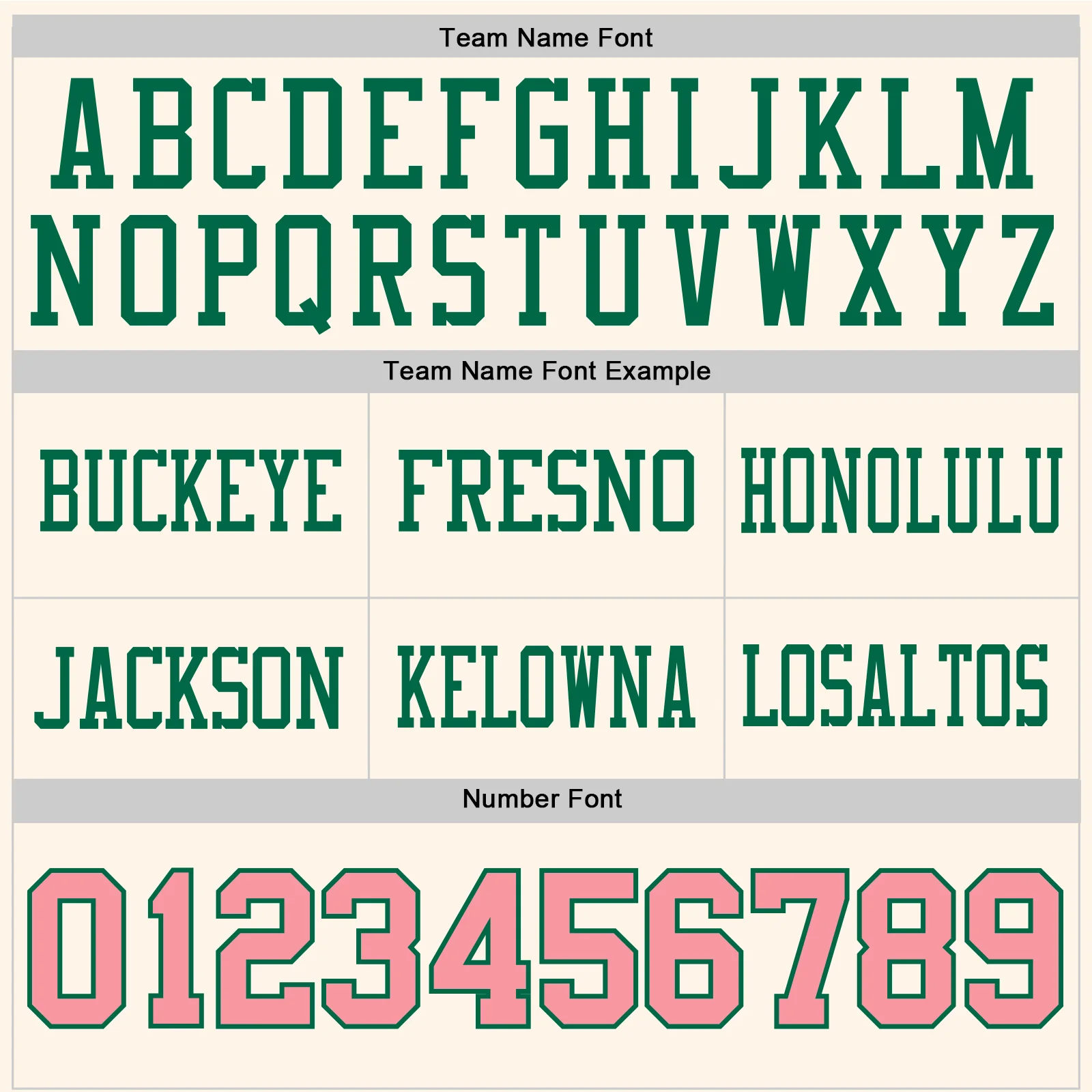 Custom Cream Medium Pink-Kelly Green Authentic Football Jersey - Image 4