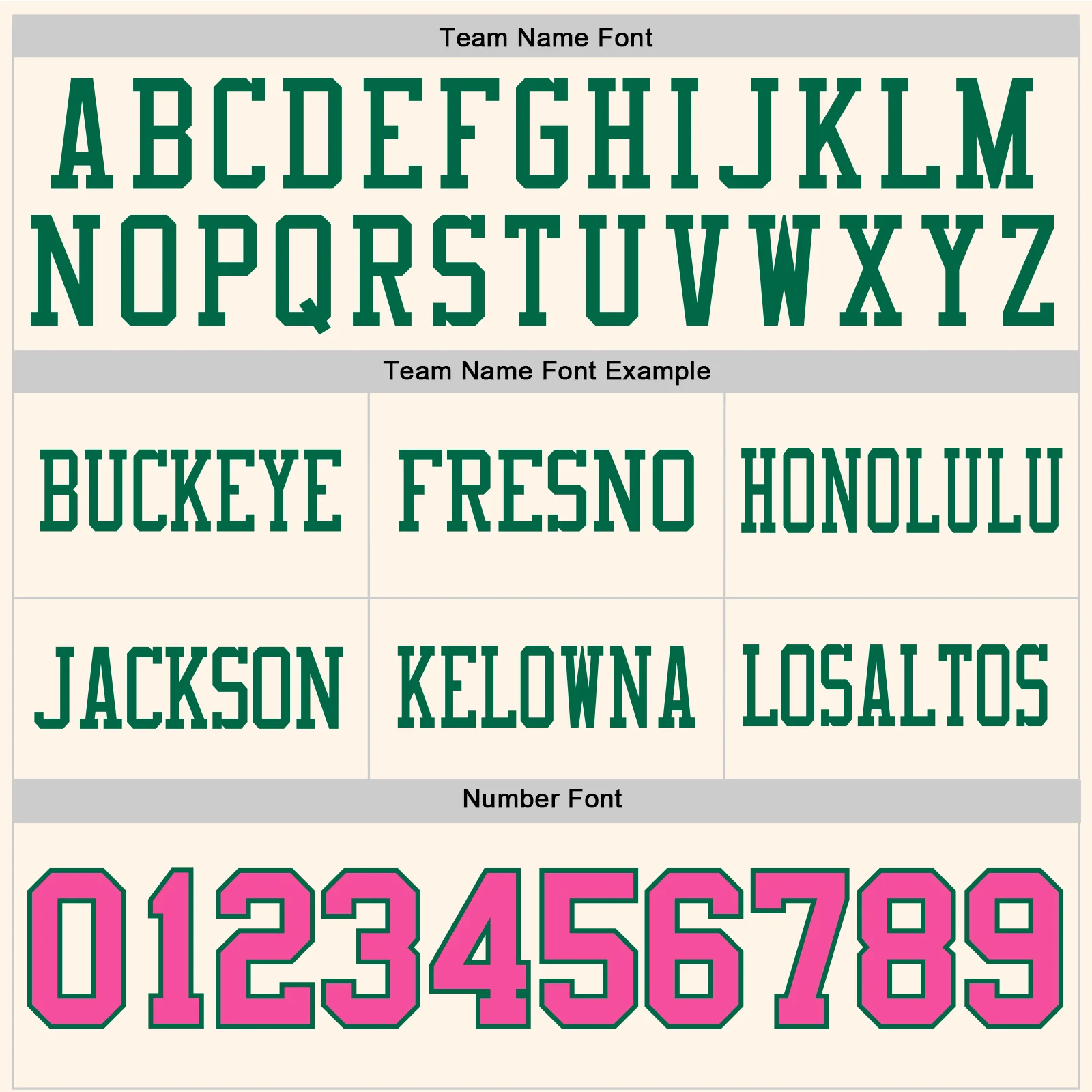 Custom Cream Pink-Kelly Green Authentic Football Jersey - Image 4