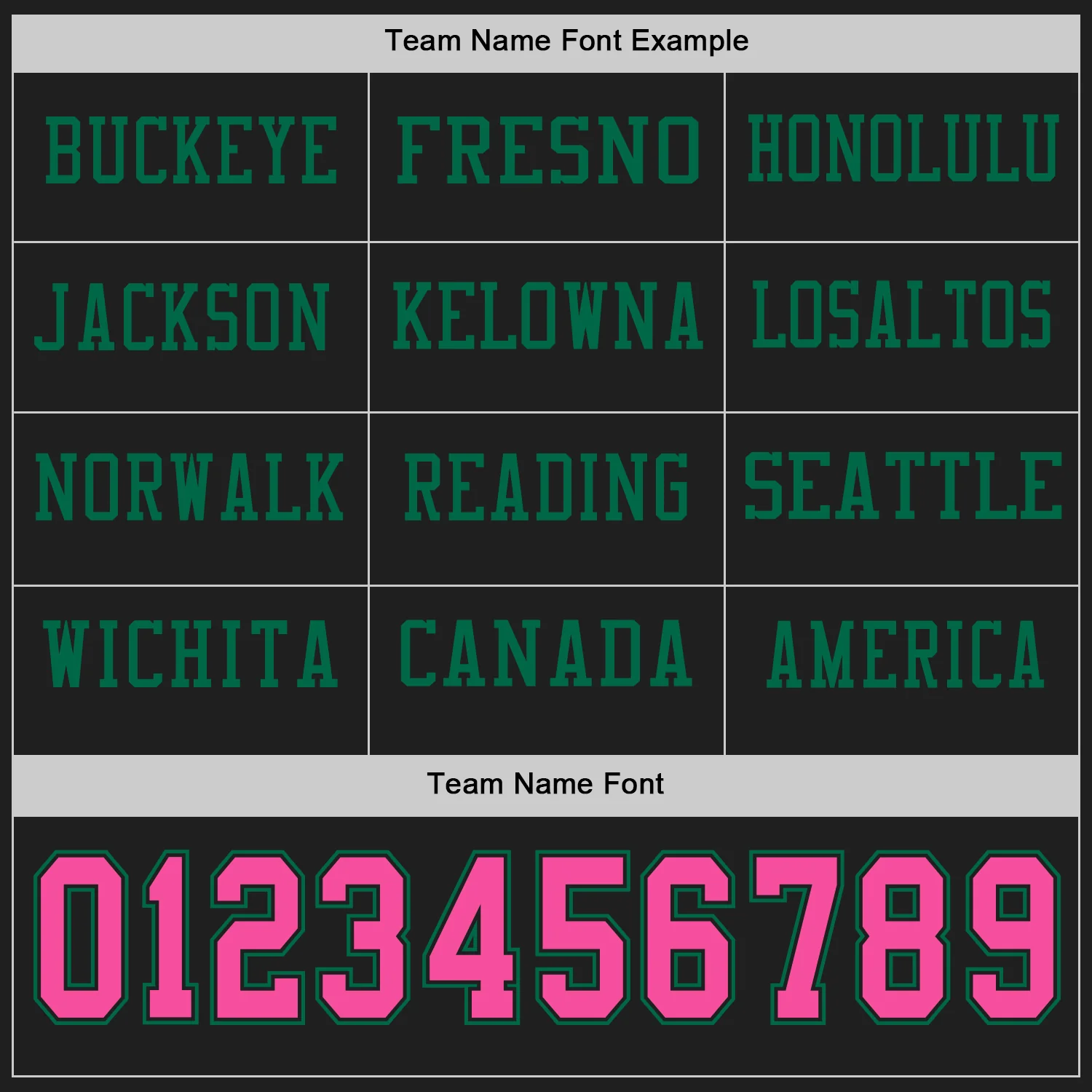 Custom Black Pink-Kelly Green Long Sleeve Authentic Football Jersey - Image 3
