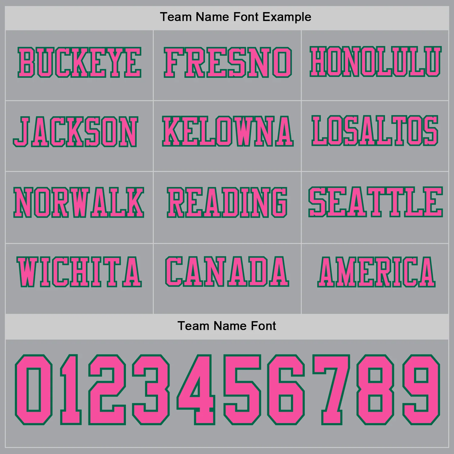 Custom Gray Pink-Kelly Green Long Sleeve Authentic Football Jersey - Image 3