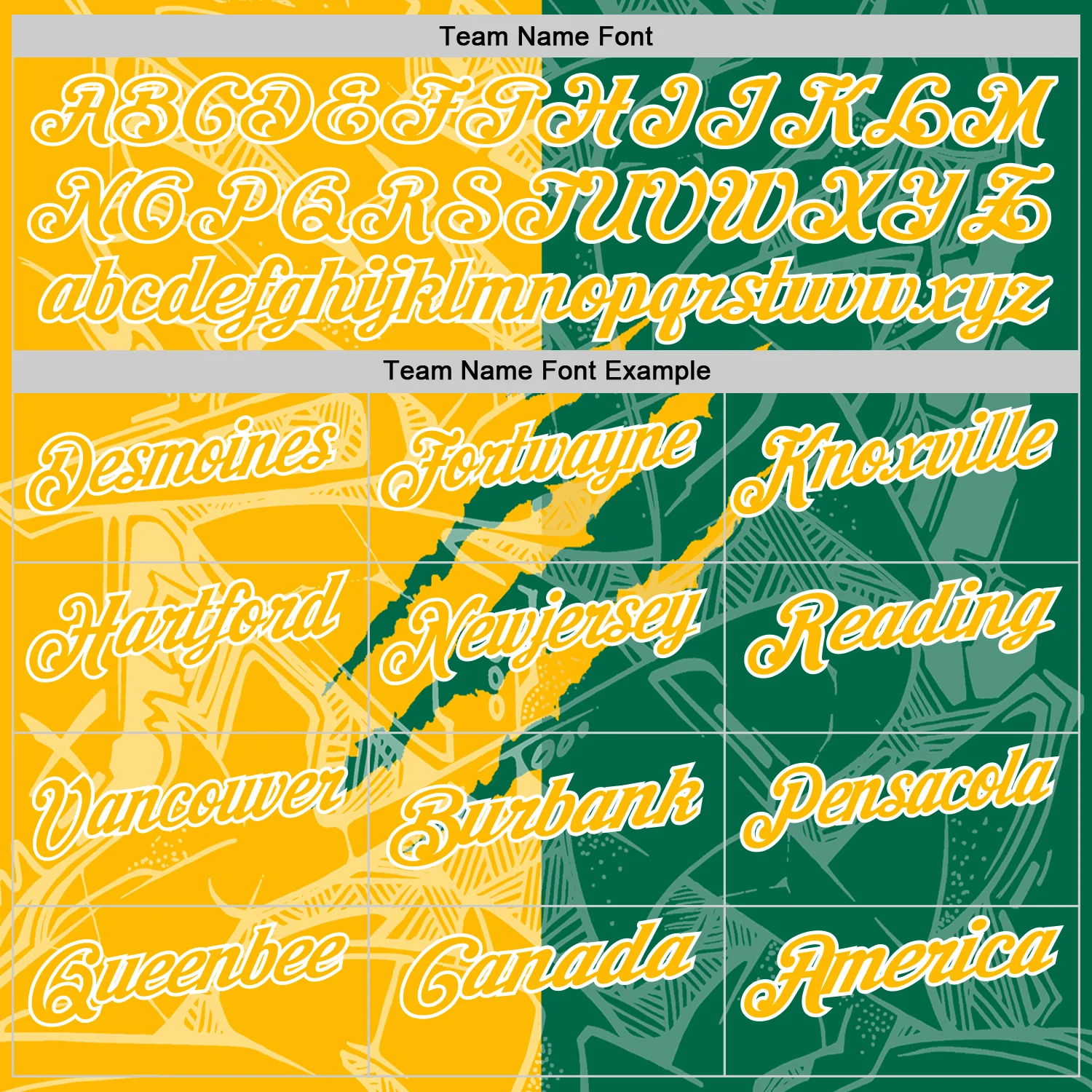 Custom Graffiti Pattern Gold Kelly Green-White 3D Scratch Performance Polo Shirt - Image 4