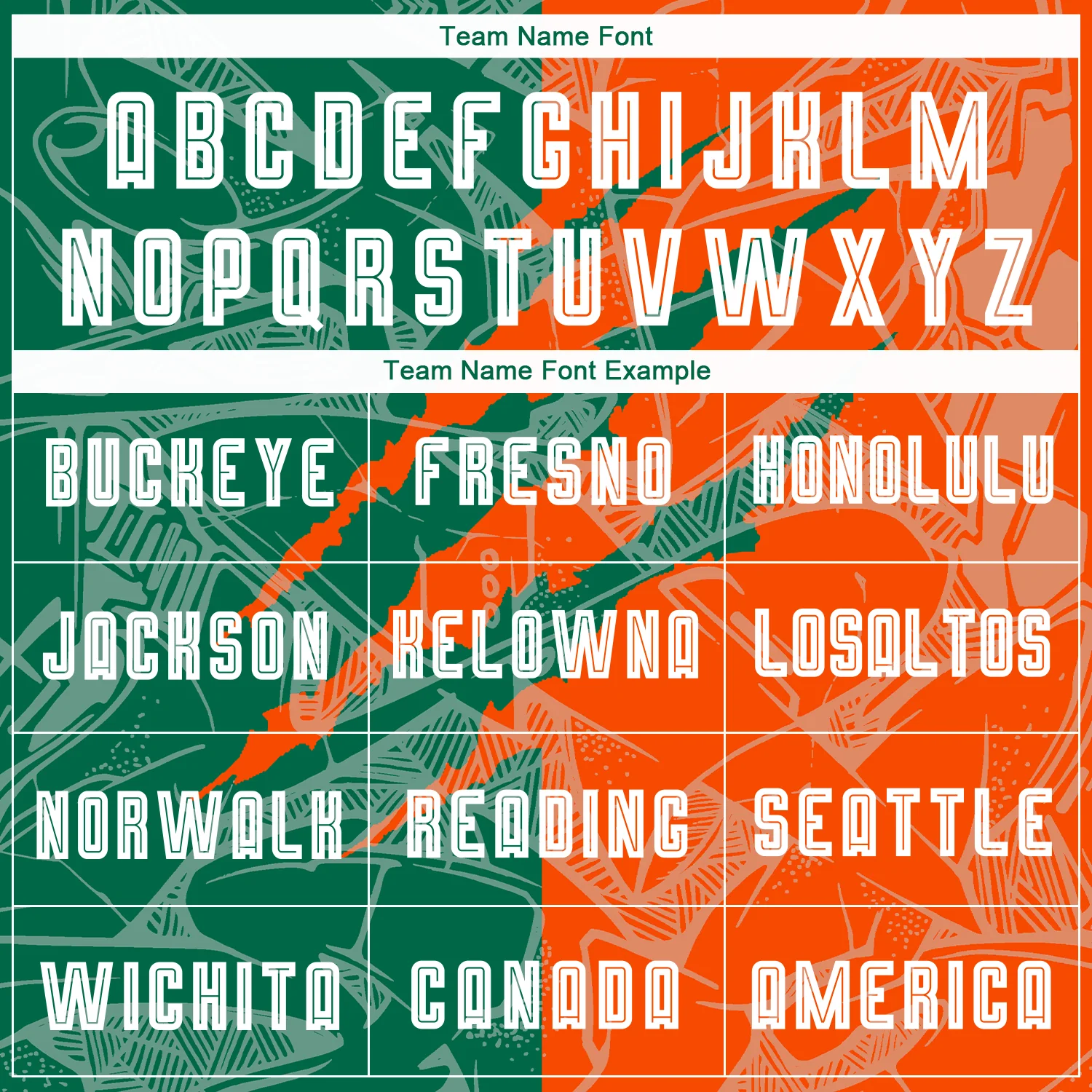 Custom Graffiti Pattern Kelly Green-Orange Scratch Sublimation Soccer Uniform Jersey - Image 5