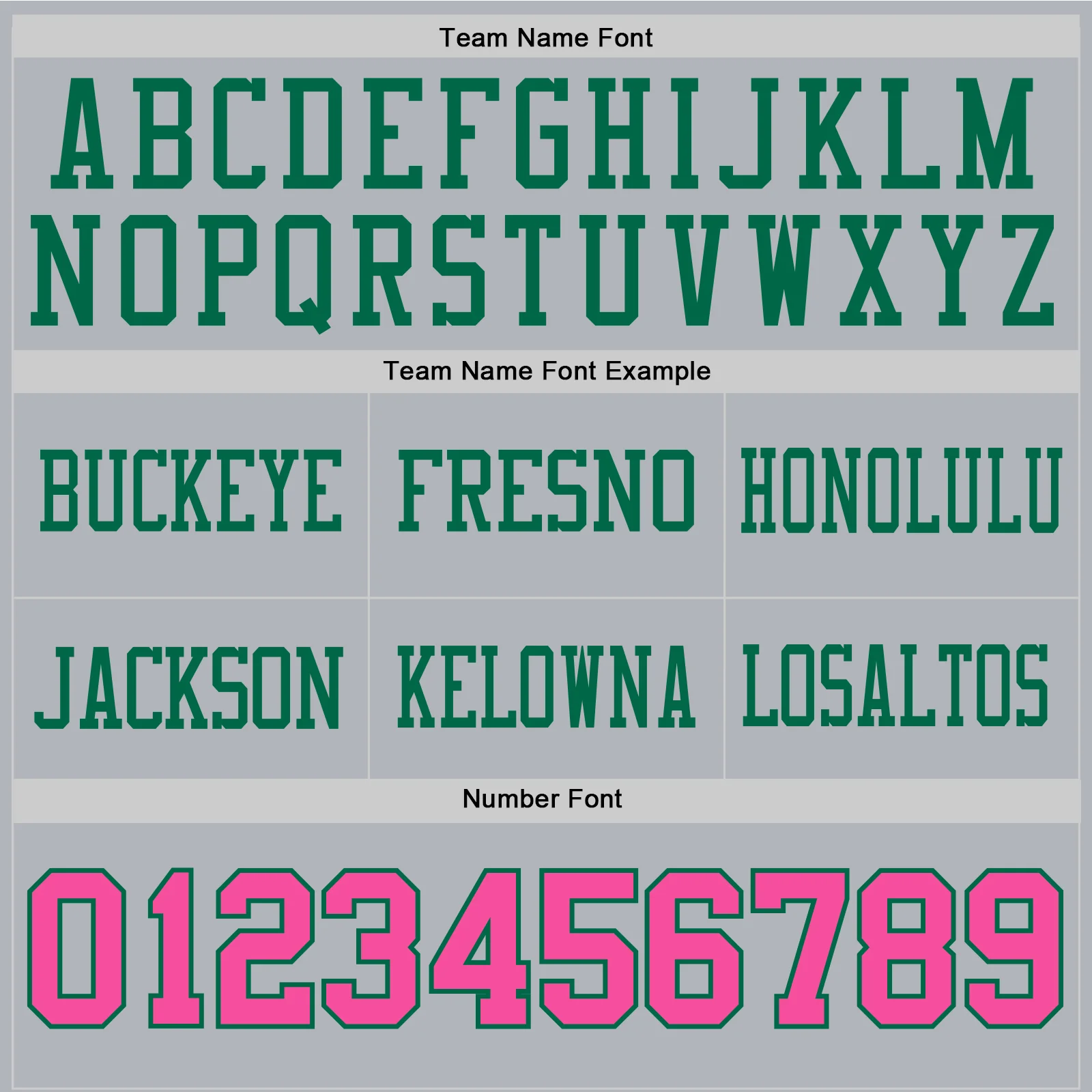 Custom Gray Pink-Kelly Green Authentic Football Jersey - Image 4
