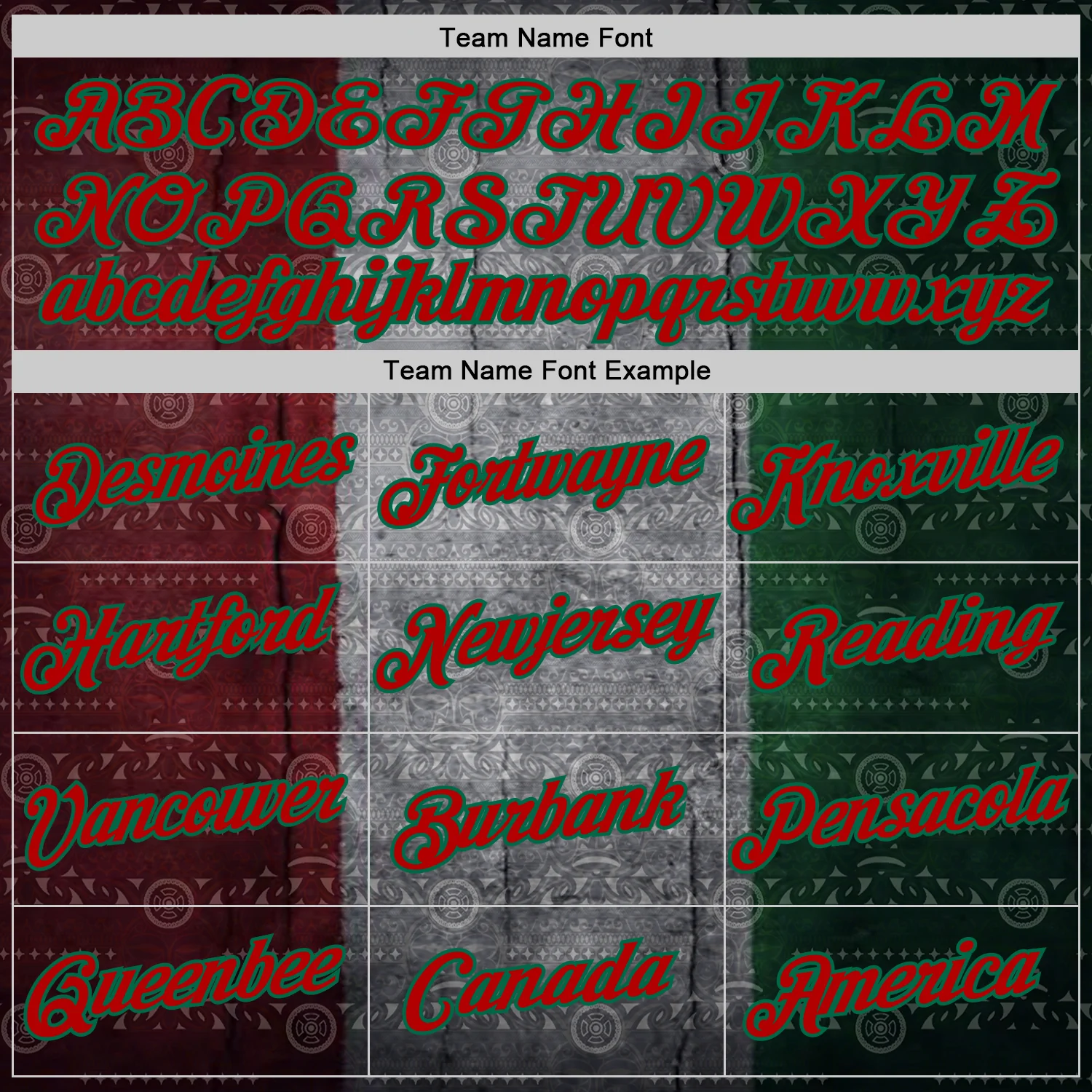 Custom Gray Red-Kelly Green 3D Pattern Design Meixican Tribal Sportswear Pullover Sweatshirt Hoodie - Image 3