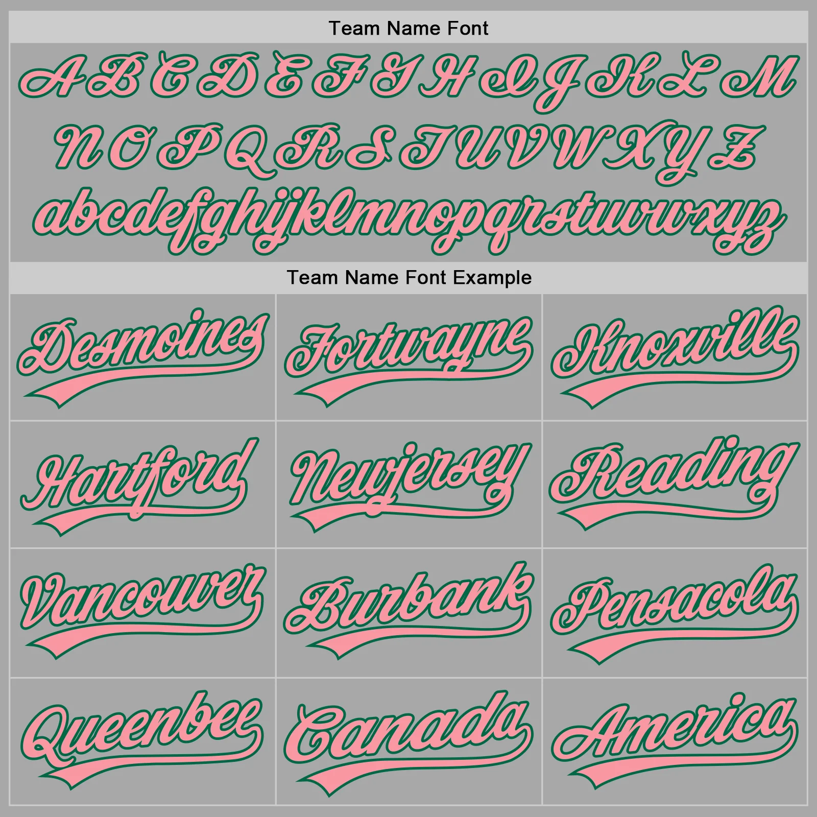 Custom Stitched Gray Medium Pink-Kelly Green Baseball Pullover Sweatshirt Hoodie - Image 3