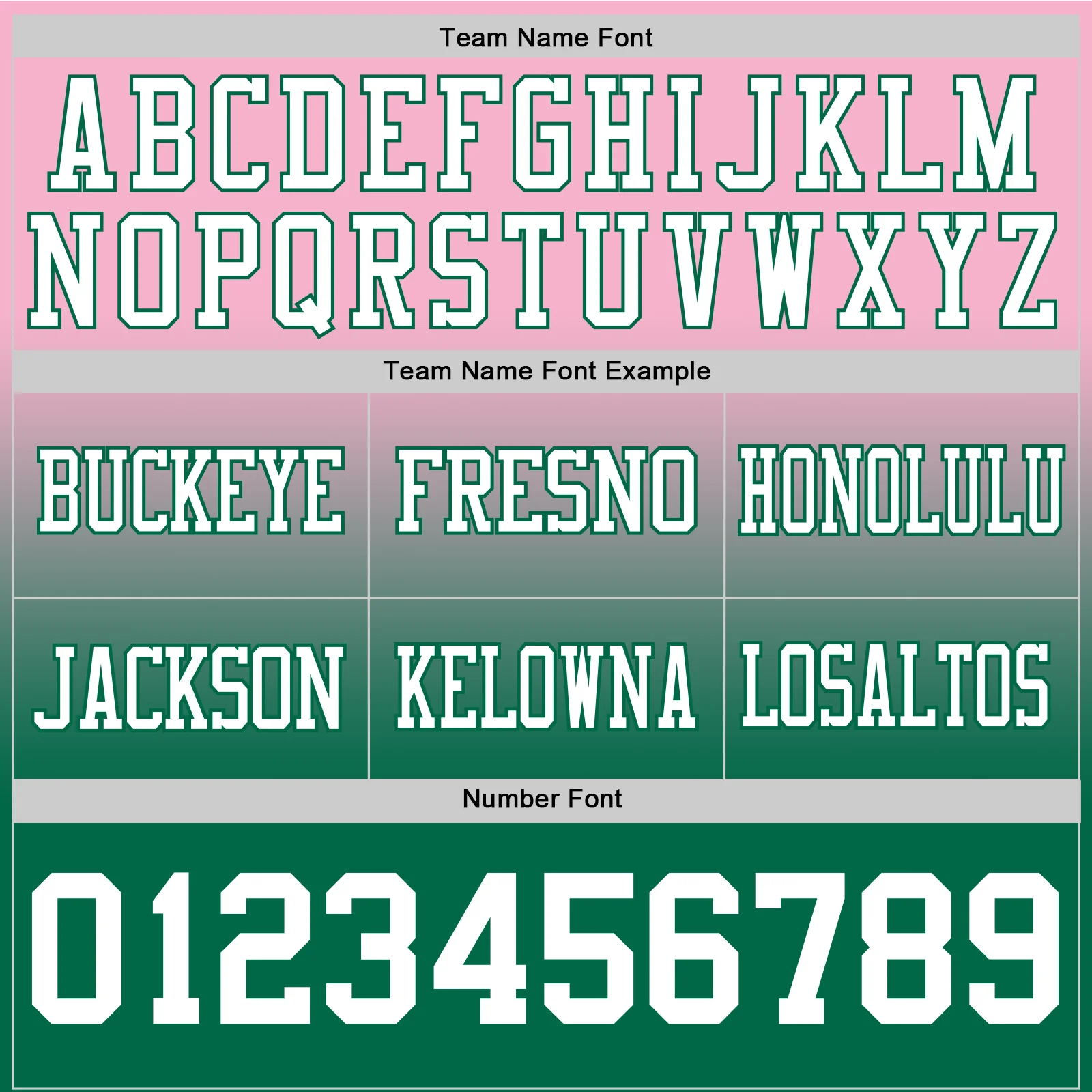 Custom Light Pink White-Kelly Green Authentic Fade Fashion Football Jersey - Image 3