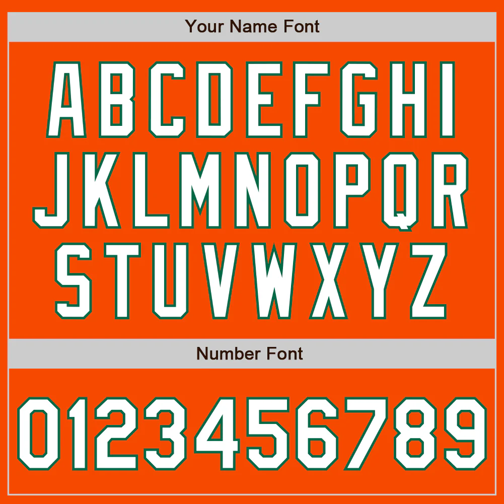Custom Orange White-Kelly Green Bomber Varsity Letterman Zipper Jacket - Image 6