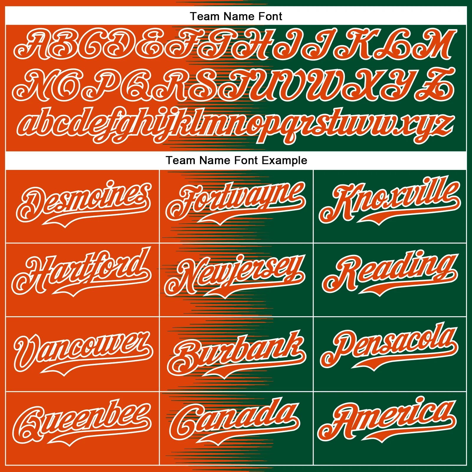 Custom Orange Kelly Green-White Gradient Line Bomber Full-Snap Varsity Letterman Hoodie Jacket - Image 5
