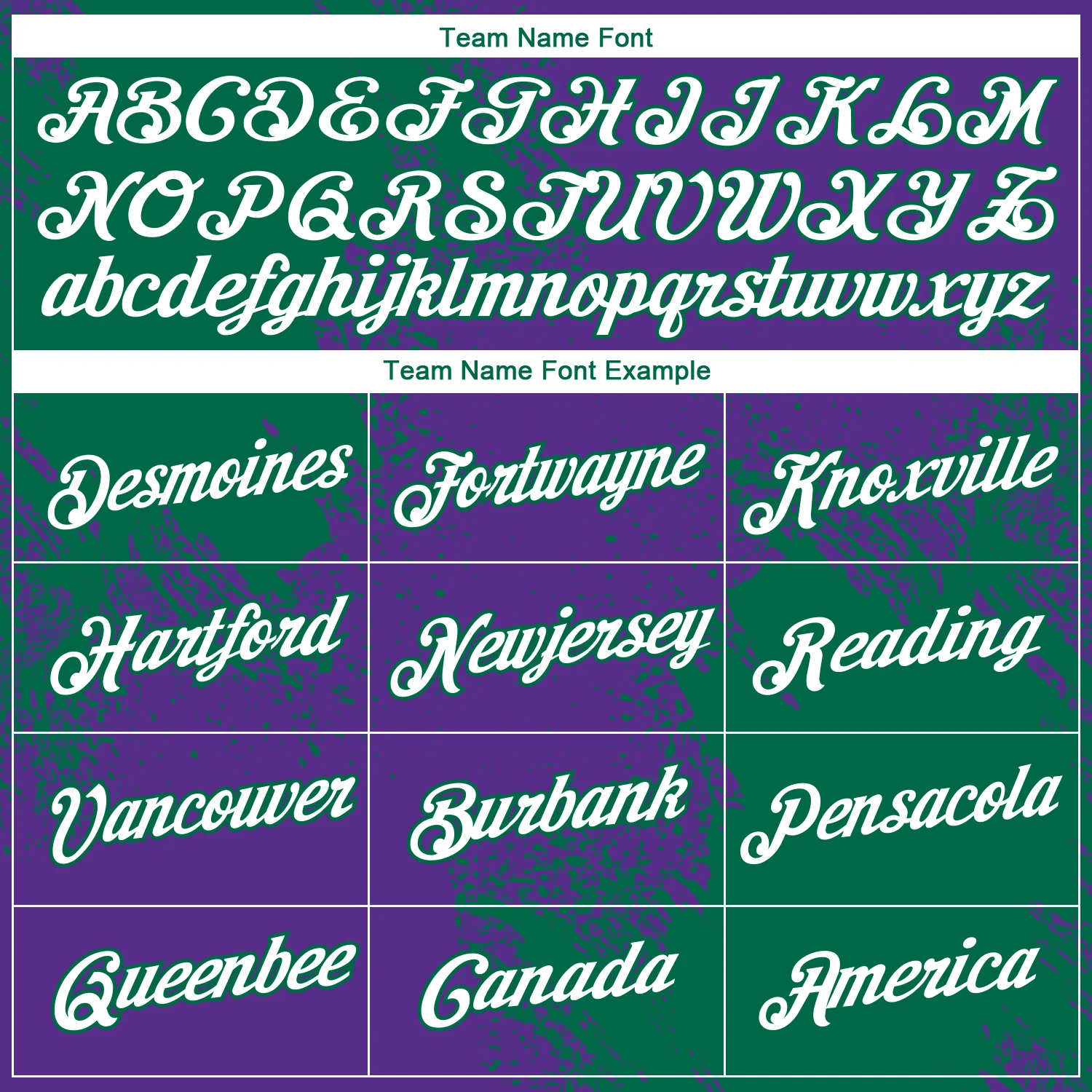 Custom Purple White-Kelly Green 3D Pattern Design Abstract Brush Stroke Performance T-Shirt - Image 3