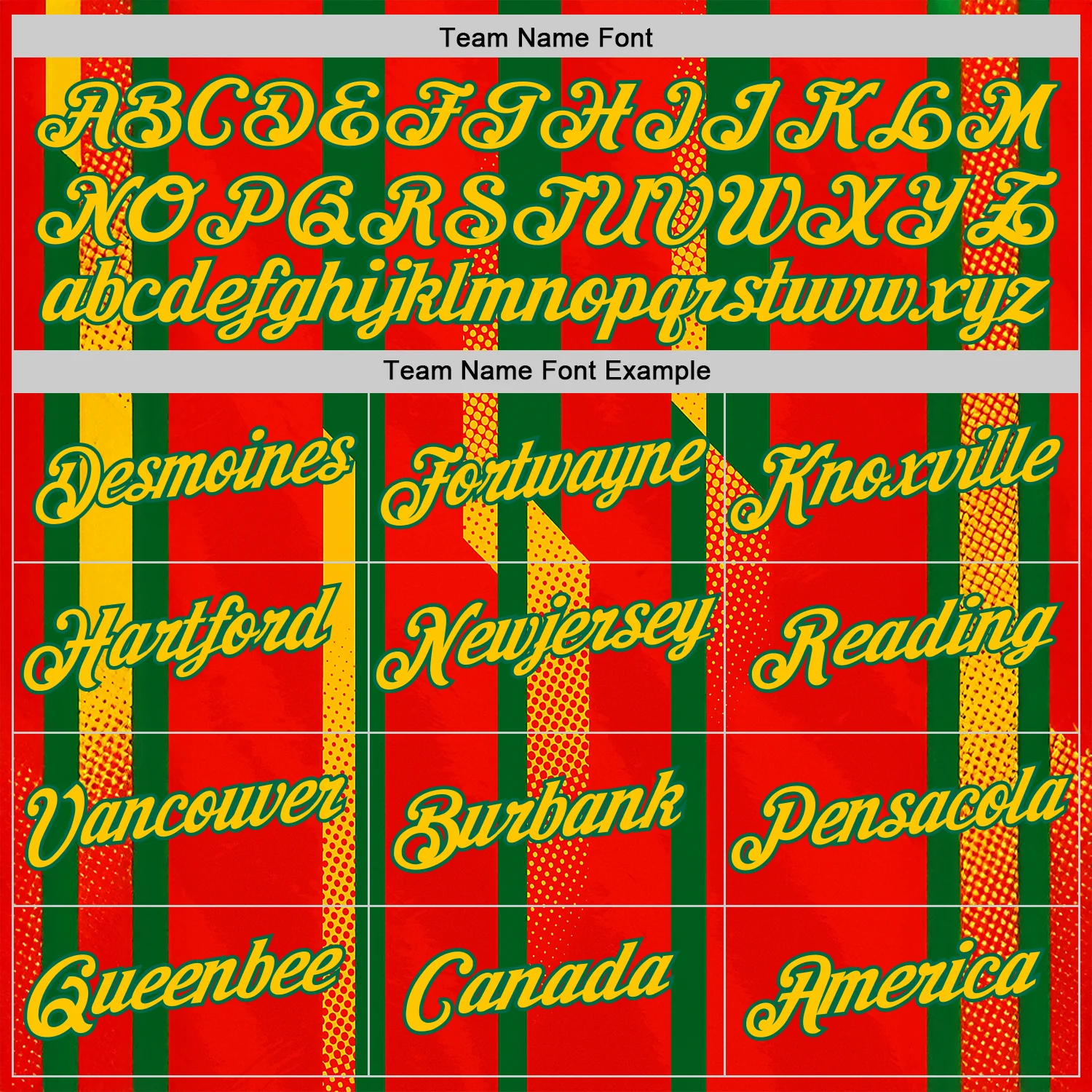 Custom Red Yellow-Kelly Green 3D Pattern Design Mexico Africa Sportswear Performance T-Shirt - Image 3