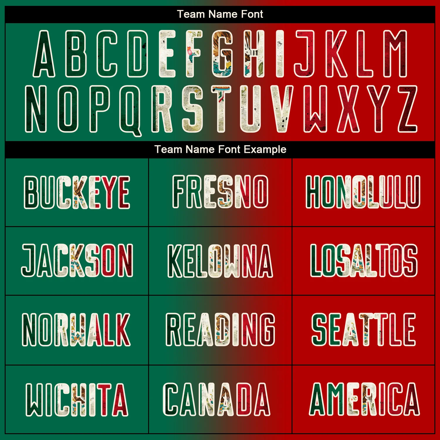 Custom Red Vintage Mexican Flag Kelly Green Black-Cream Sublimation Gradient Fashion Soccer Uniform Jersey - Image 5