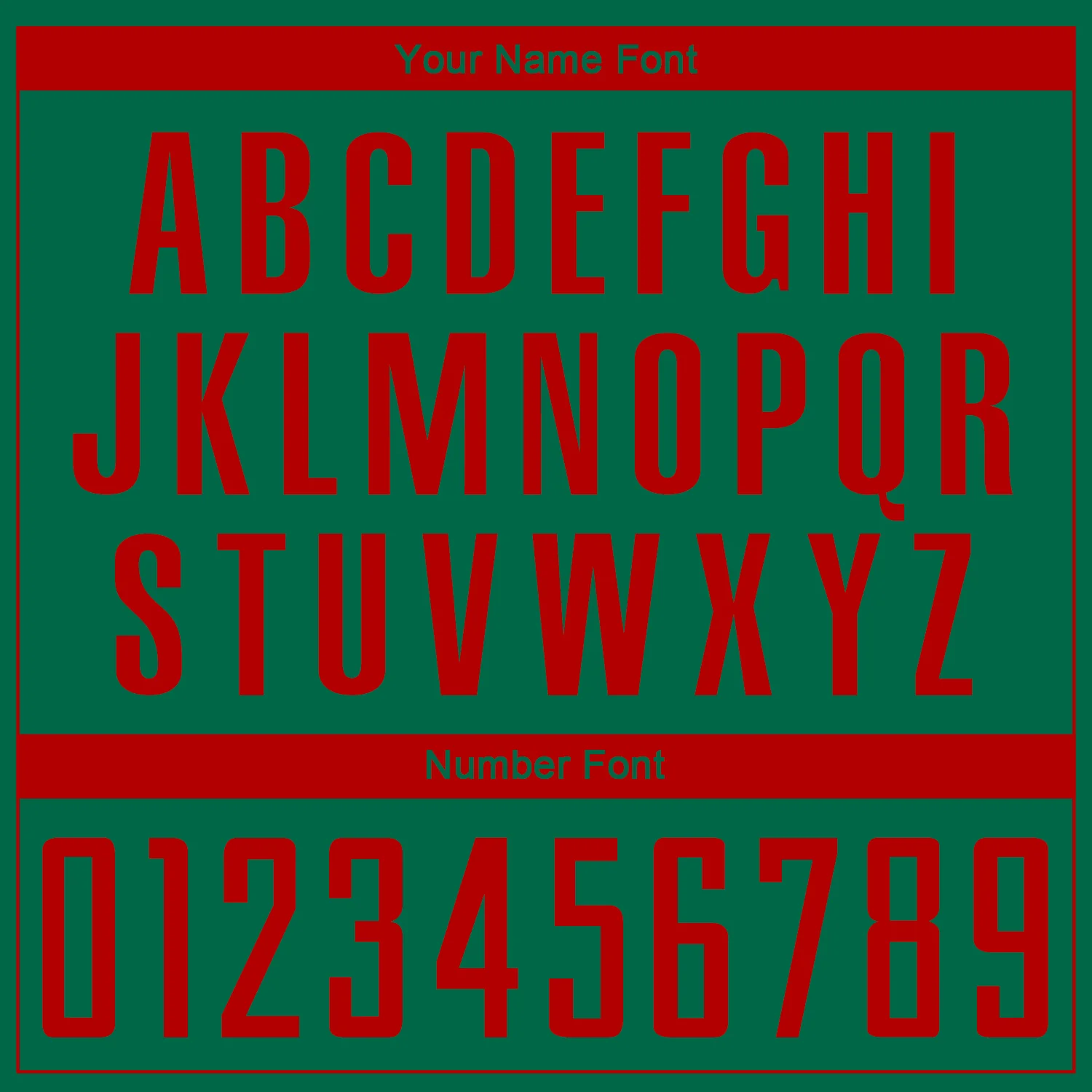 Custom Kelly Green Red Sublimation Soccer Uniform Jersey - Image 6