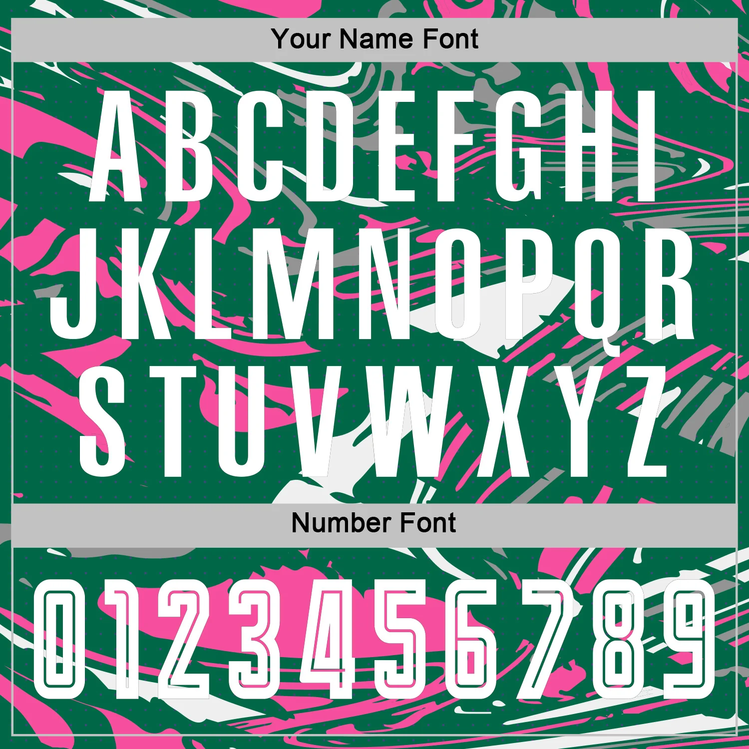 Custom Figure White Kelly Green-Pink Fluid Art Splash Sublimation Soccer Uniform Jersey - Image 6