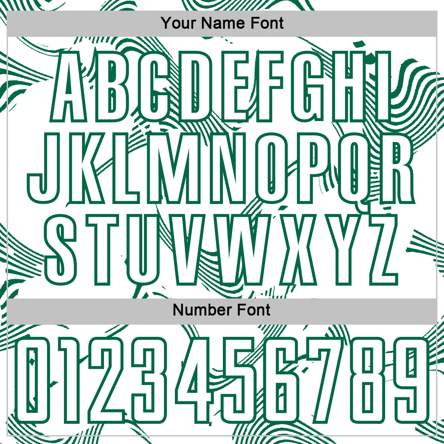 Custom White Kelly Green Curve Lines Sports Sublimation Soccer Uniform Jersey - Image 6