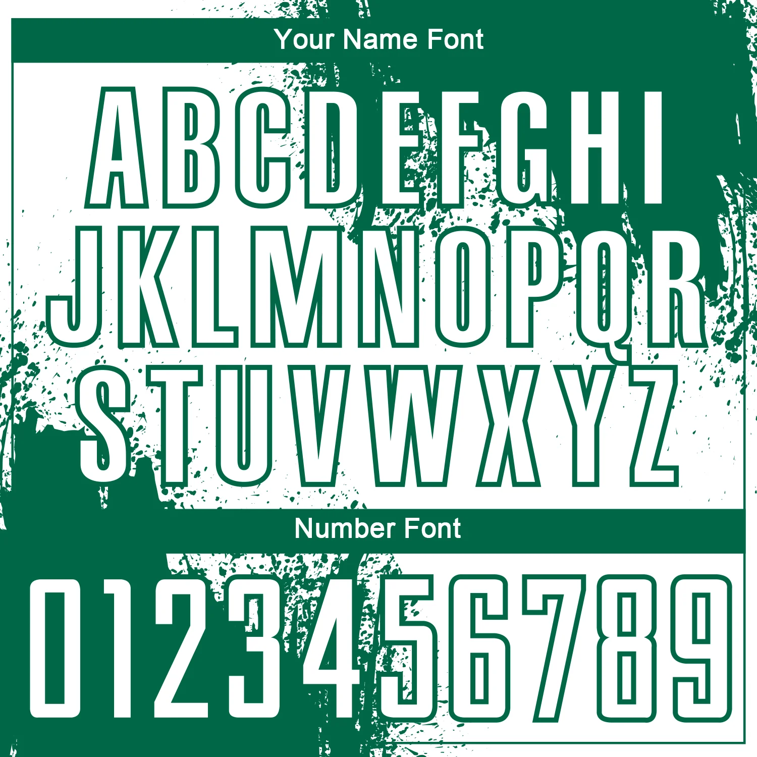Custom White Kelly Green Abstract Brush Stroke Sports Sublimation Soccer Uniform Jersey - Image 6