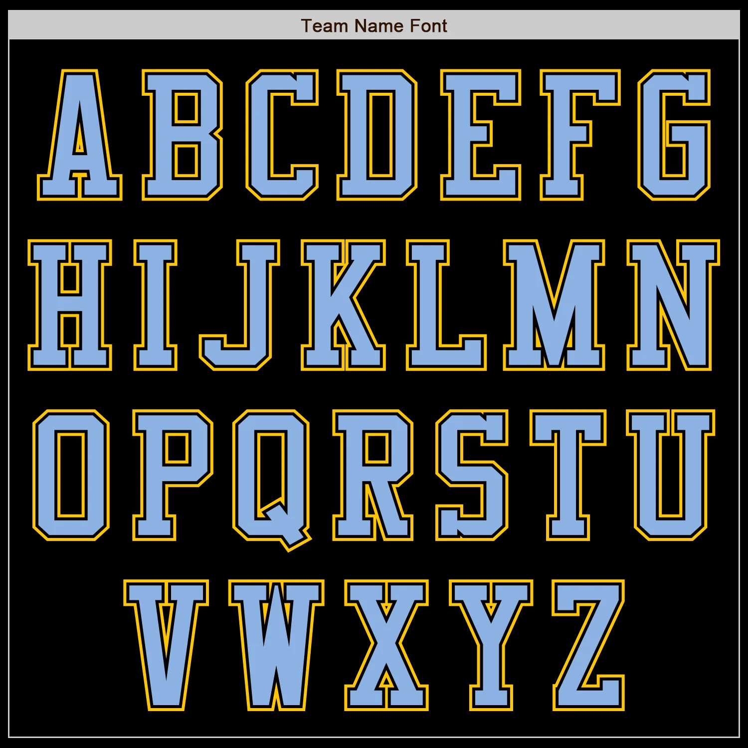 Custom Black Yellow-Light Blue Authentic Baseball Jersey - Image 7