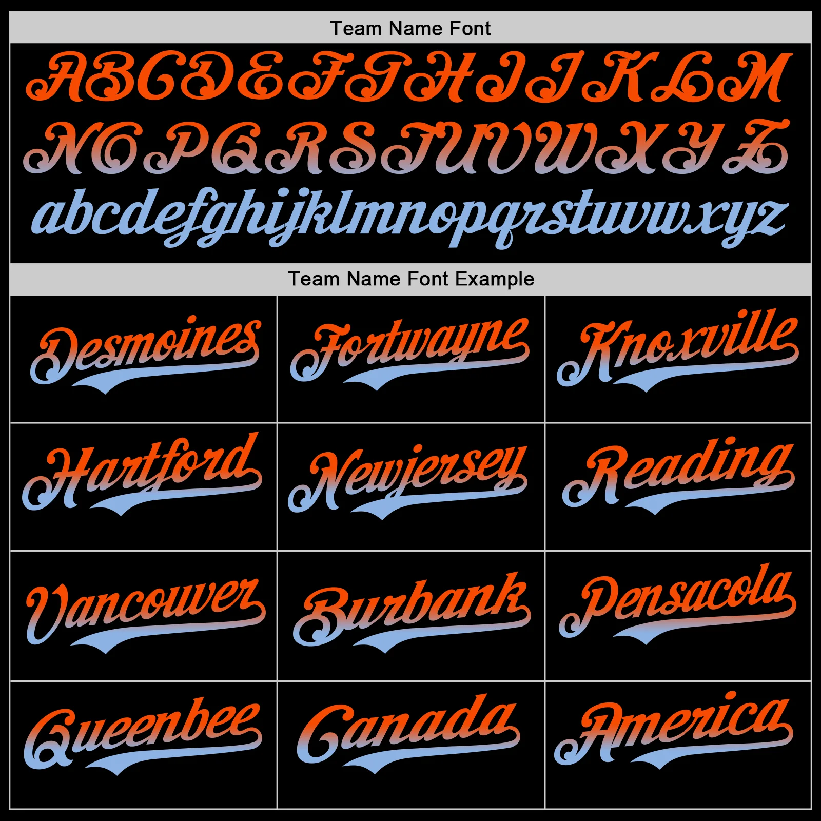 Custom Black Orange-Light Blue Authentic Fade Fashion Baseball Jersey - Image 4
