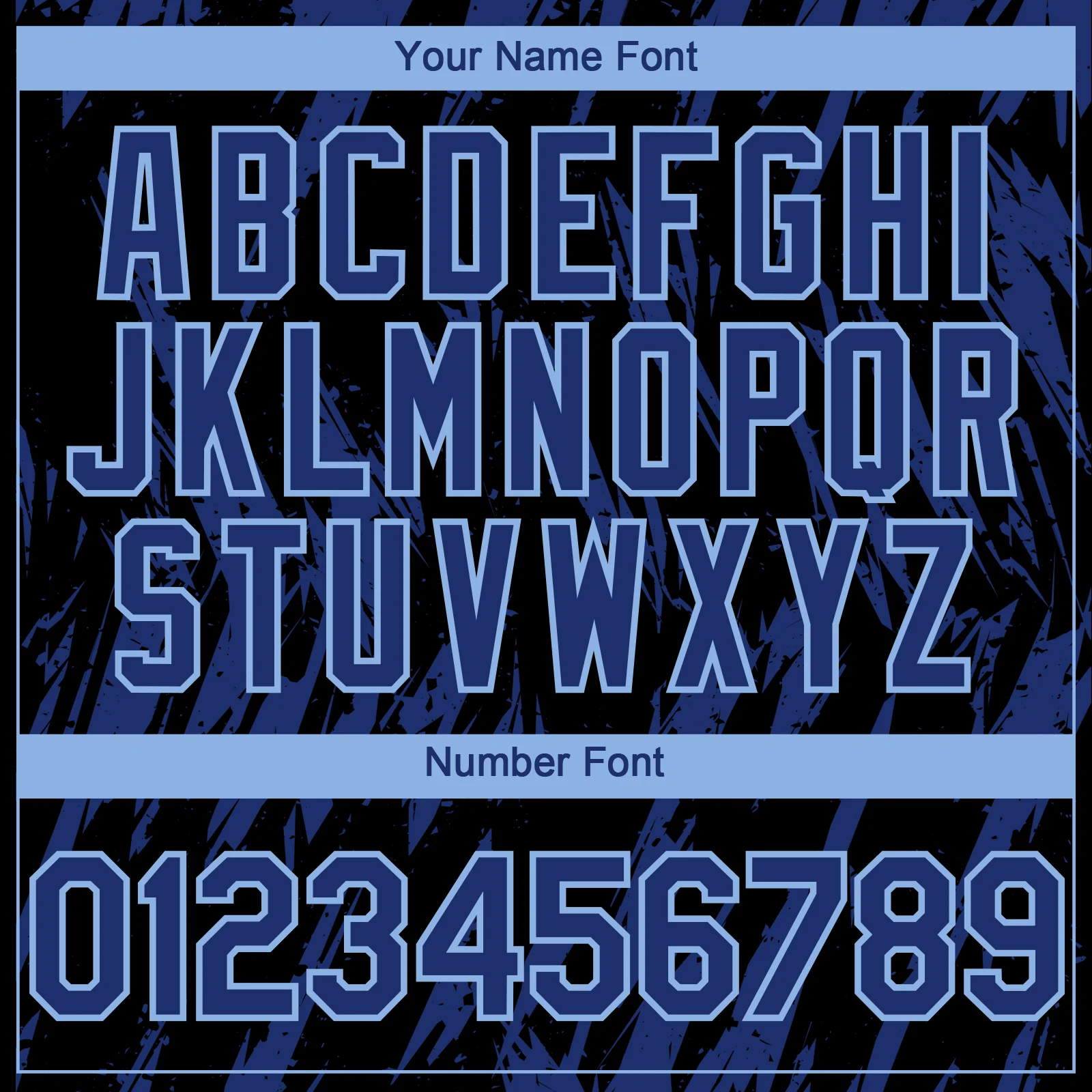 Custom Black Royal-Light Blue Splatter Torn Sharp Brush Stroke Authentic Baseball Jersey - Image 5