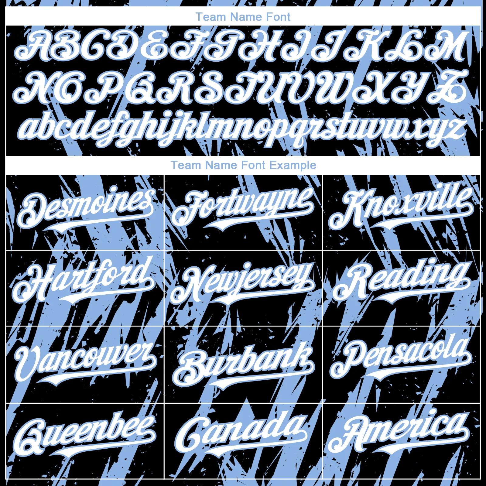 Custom Black White-Light Blue Splatter Torn Sharp Brush Stroke Authentic Baseball Jersey - Image 4