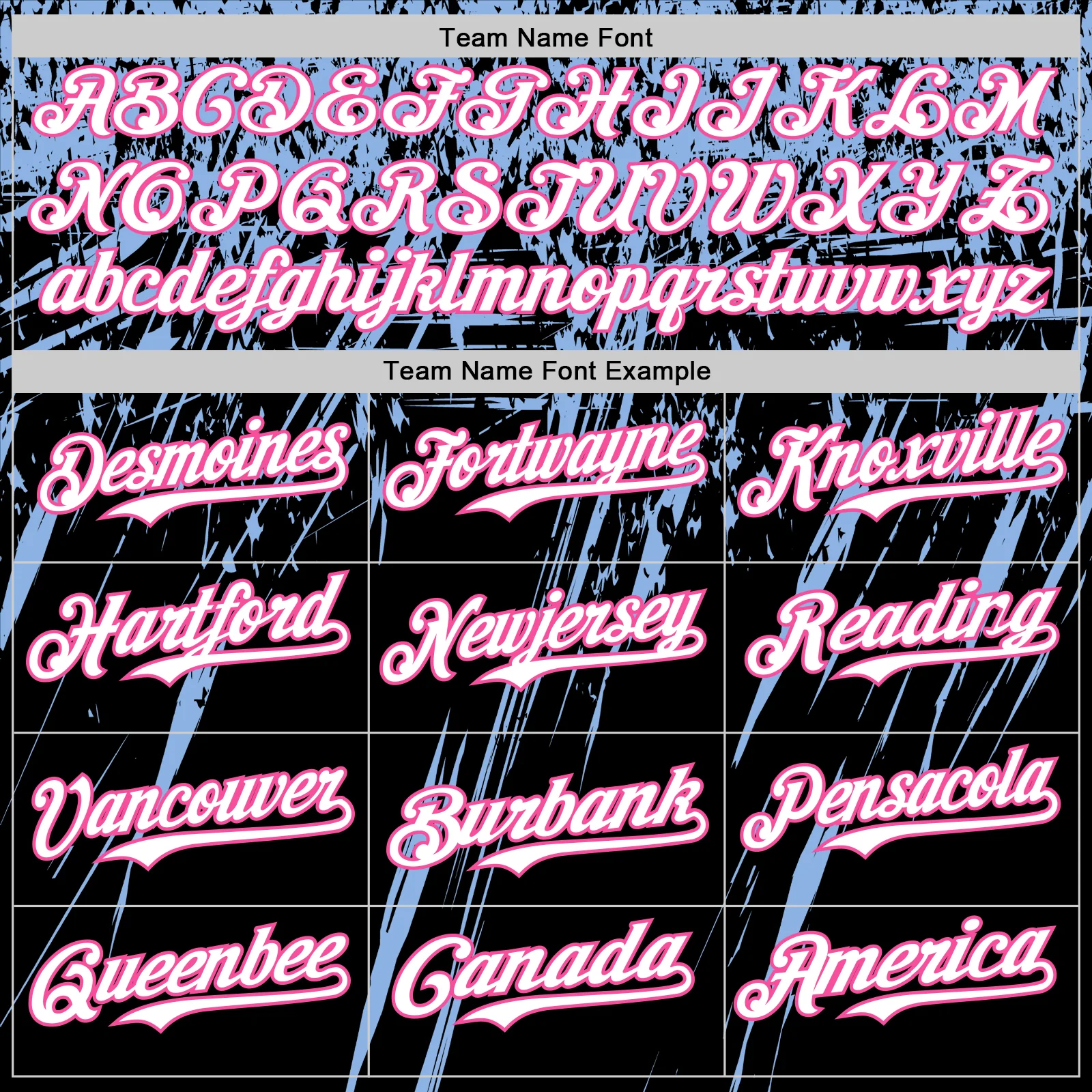 Custom Black White Light Blue-Pink Distressed Scratch Brush Stroke Authentic Baseball Jersey - Image 4