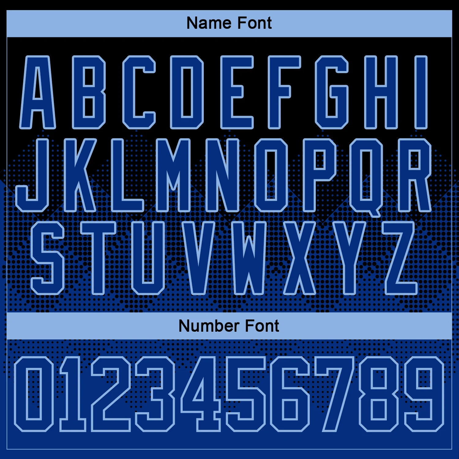 Custom Black Royal-Light Blue 3D Pattern Gradient Square Shapes Hockey Lace Neck Jersey - Image 5