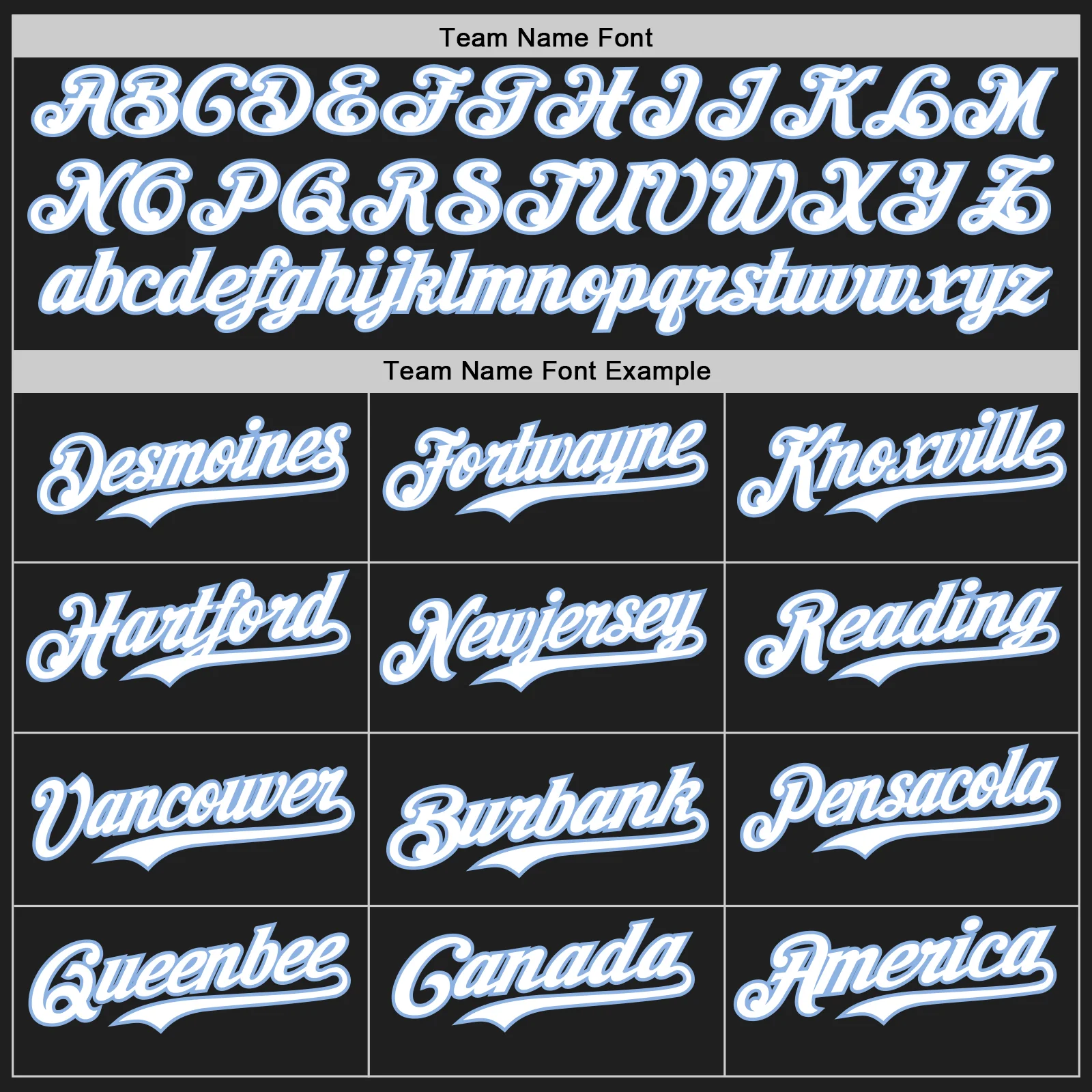 Custom Black Light Blue Pinstripe White Authentic Two Tone Baseball Jersey - Image 4