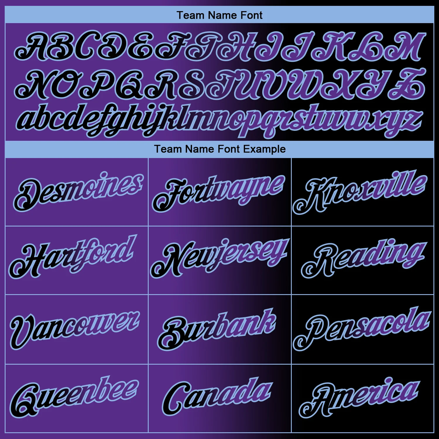 Custom Black Purple-Light Blue Gradient Fashion Performance T-Shirt - Image 3